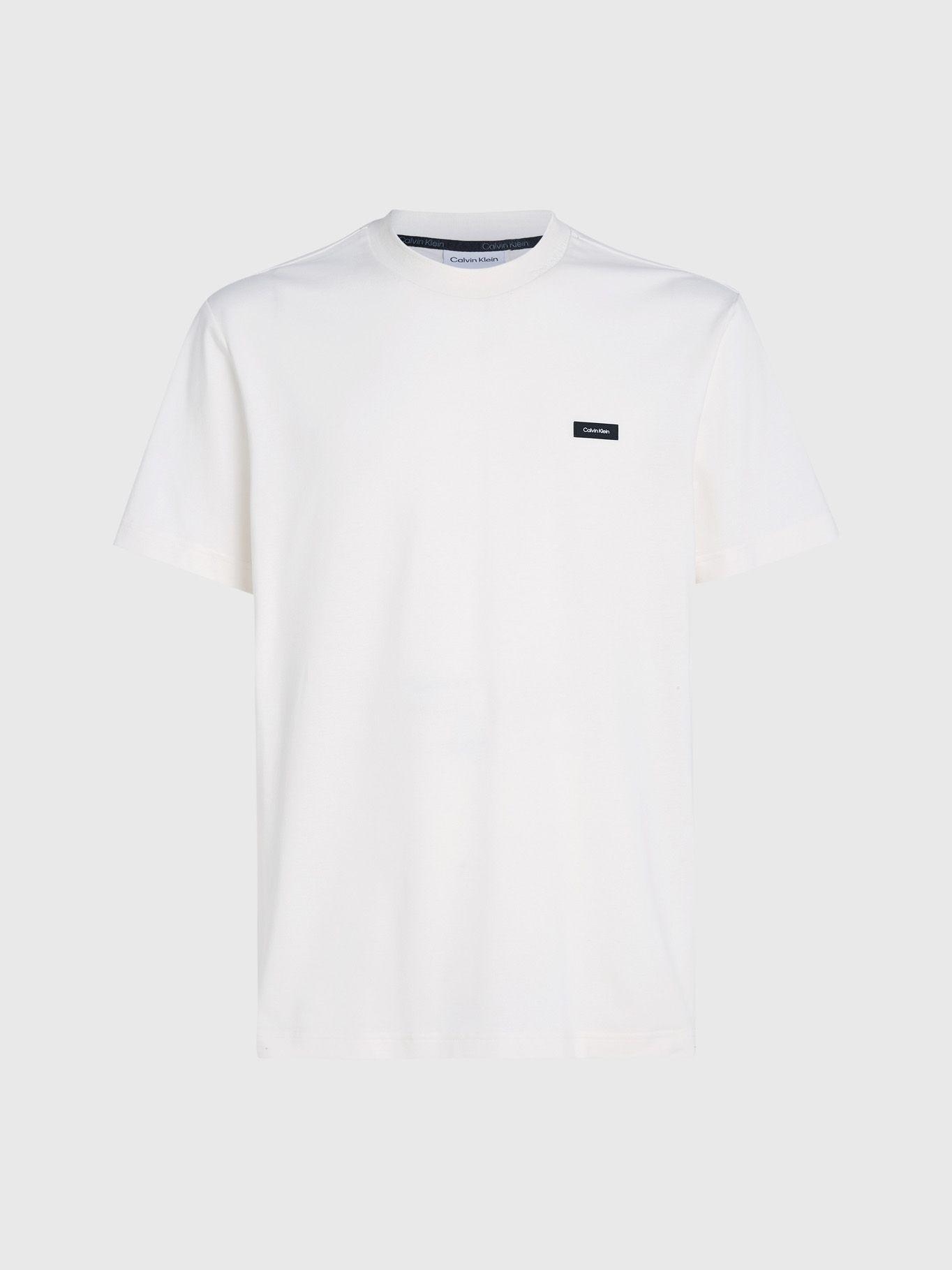 Polera Thermo Tech Pique Blanco Calvin Klein-4