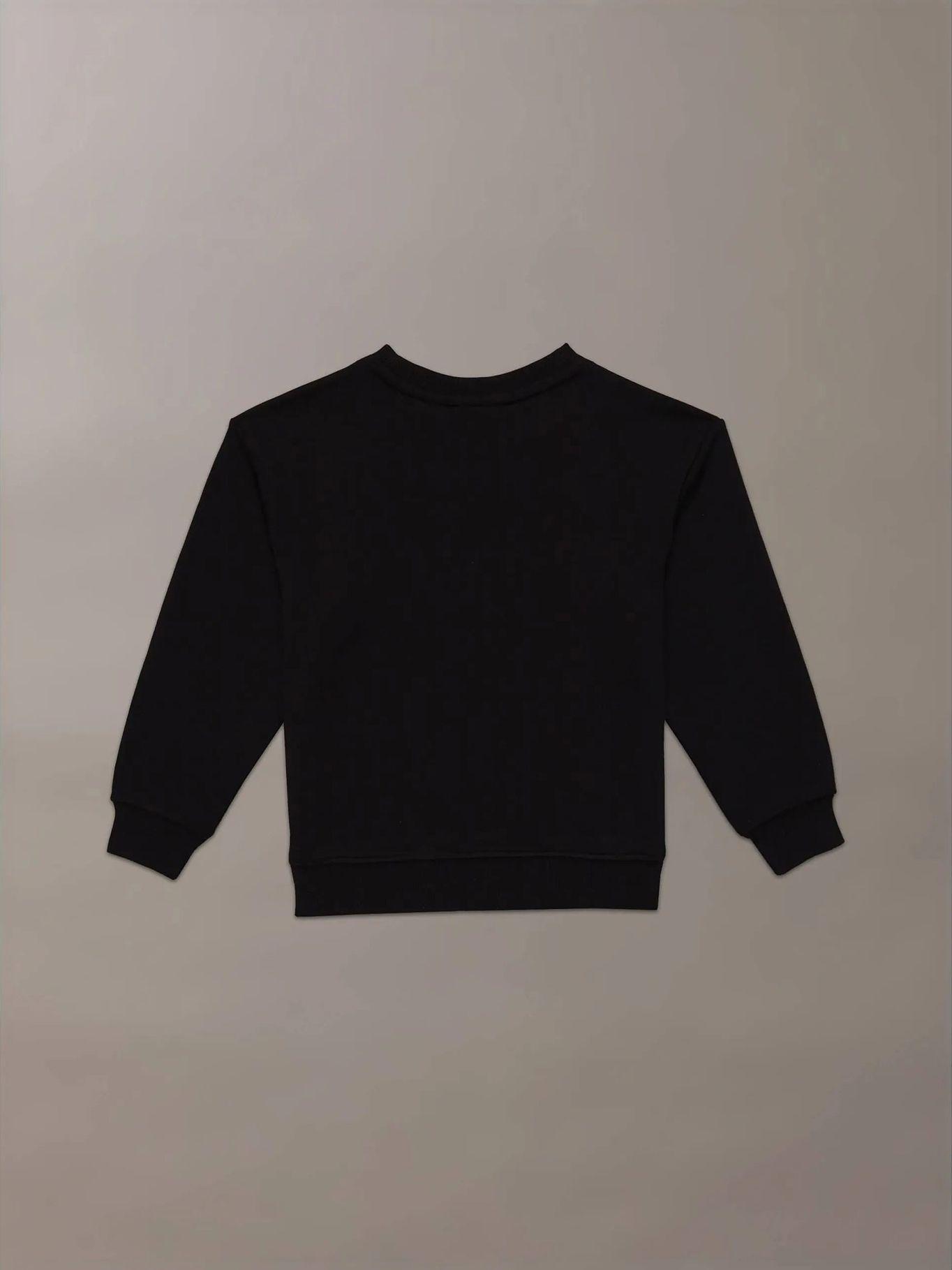 Polerón Niño Gradient Graphic Negro Calvin Klein-1
