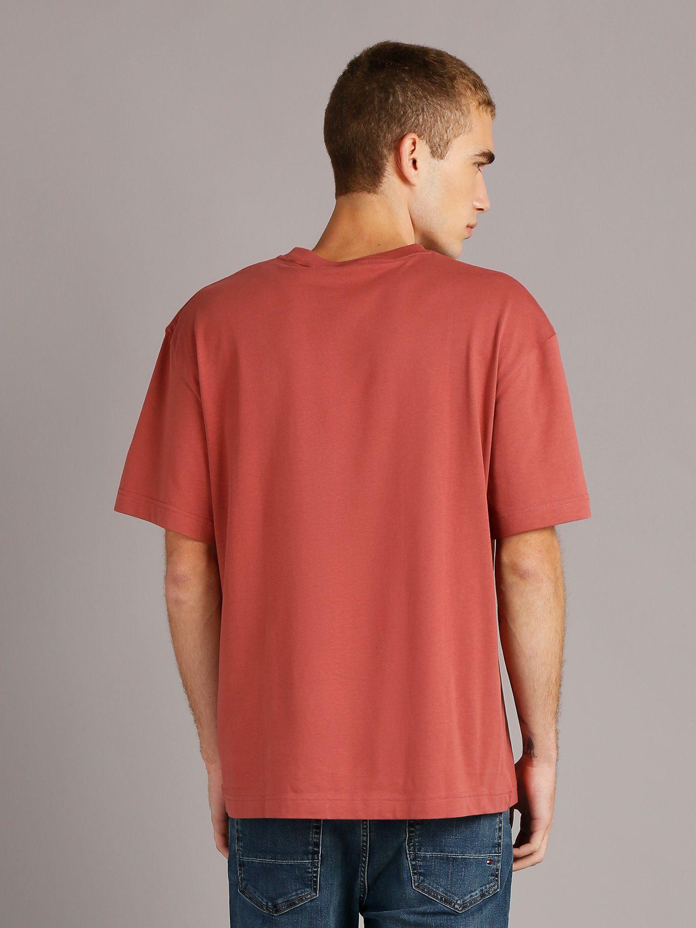 Polera Comfort Cotton Rojo Calvin Klein-3