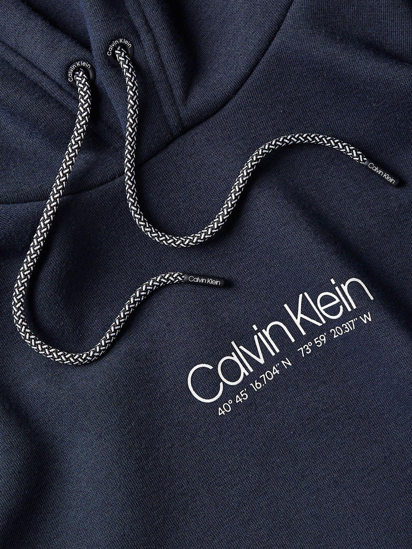 Hoodie Coordinates Azul Calvin Klein-1