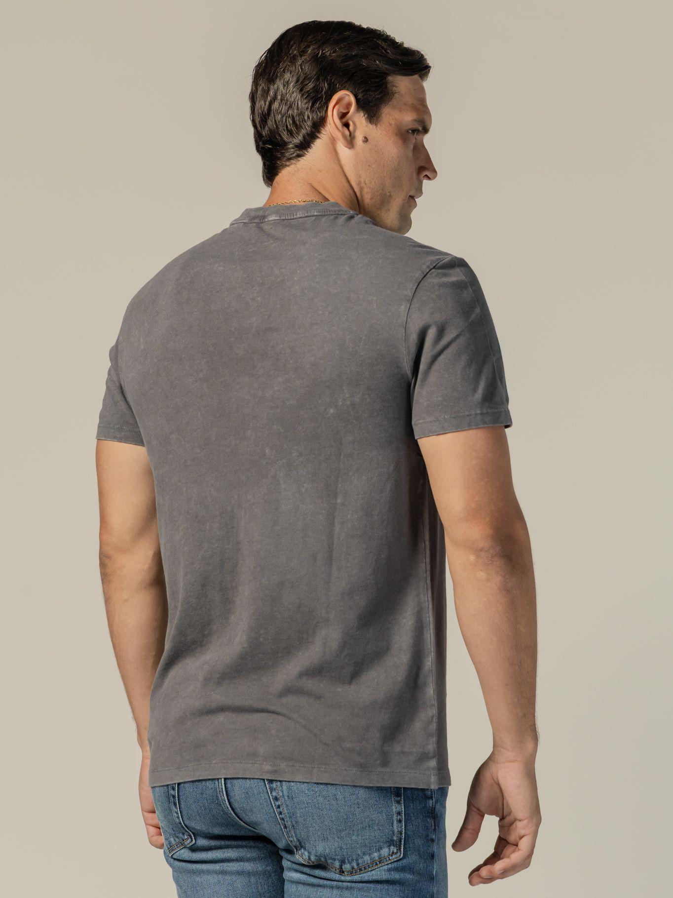 Polera Casual con Logo Gris Calvin Klein-3