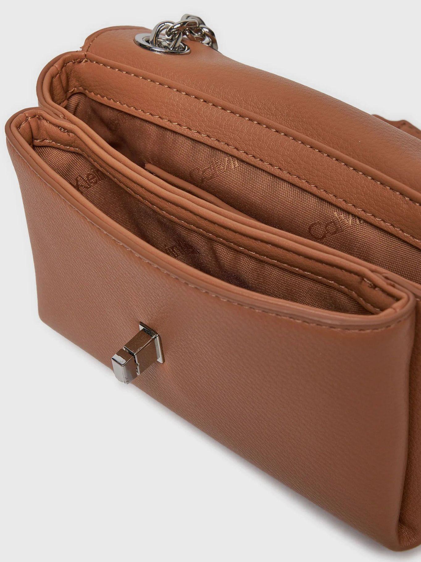 Cartera Re-Lock Café Calvin Klein-2