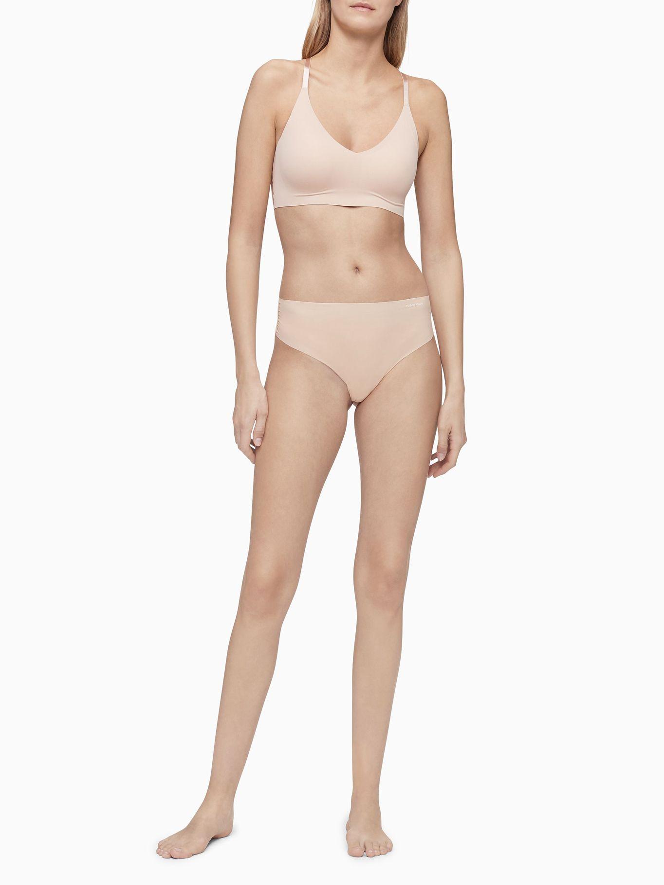 Colaless Alto Invisible Beige Calvin Klein-3