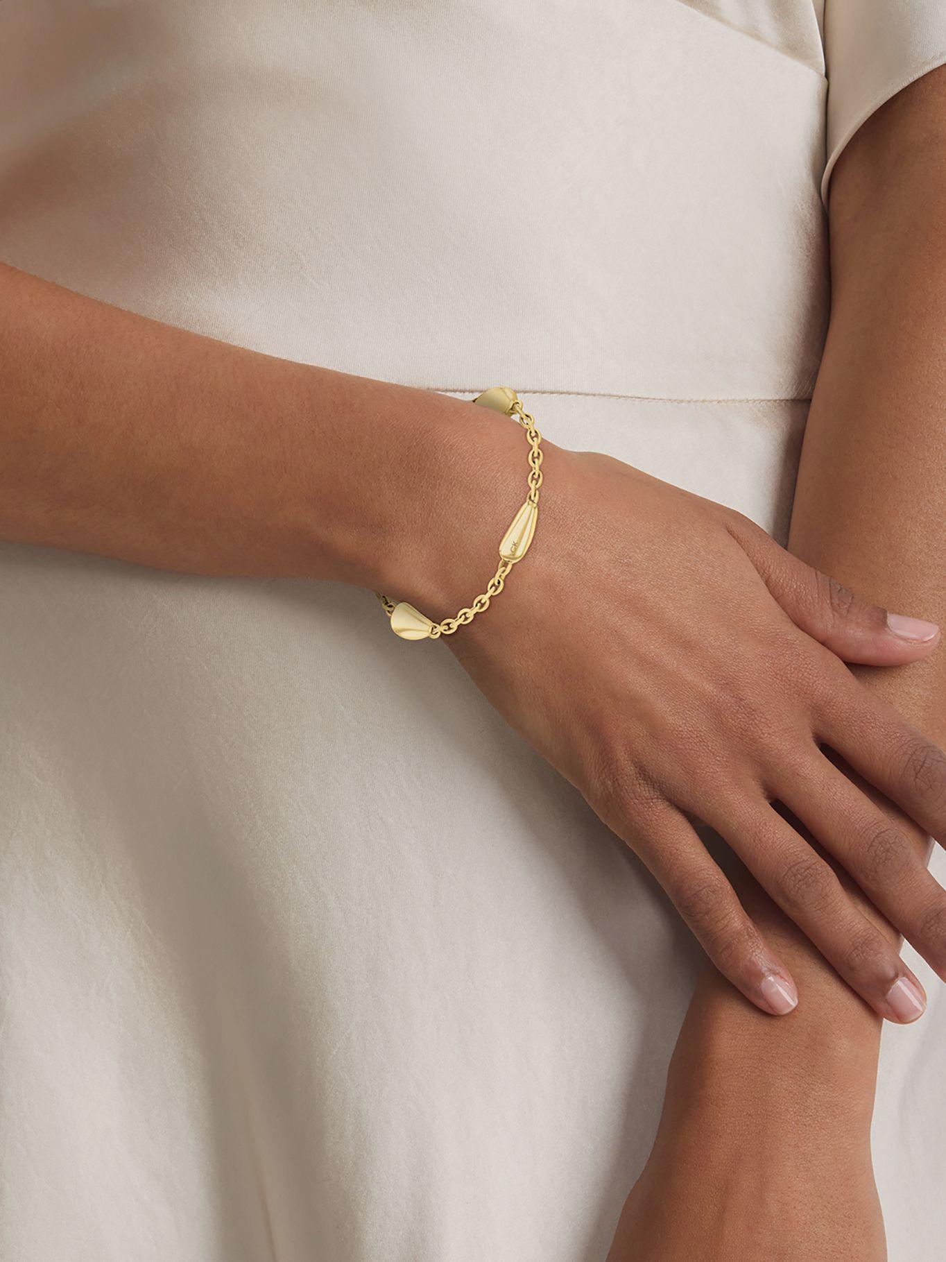 Pulsera Drop Chain Dorado Calvin Klein-2
