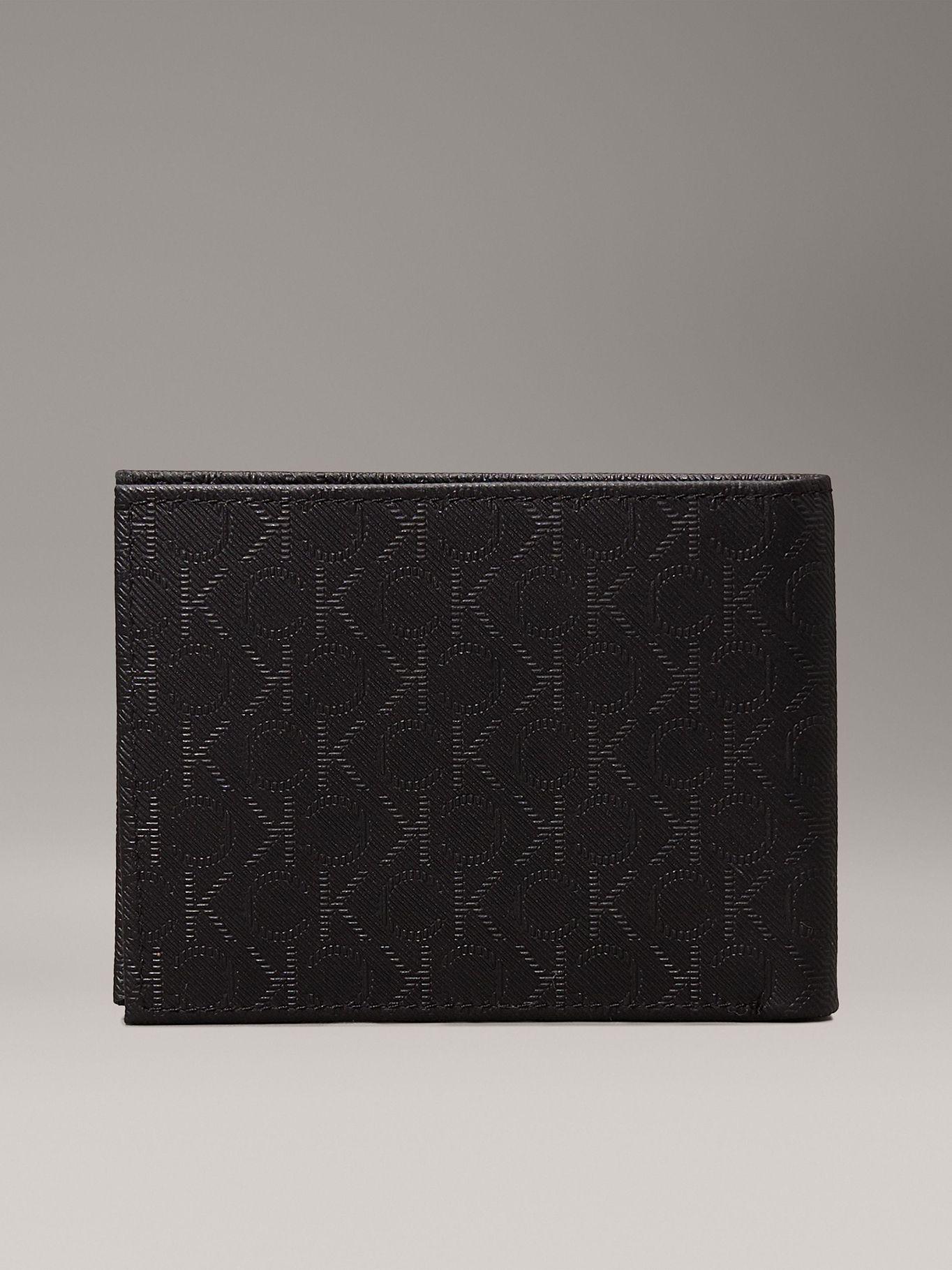 Billetera Ck Must Mono 5Cc Negro Calvin Klein-1