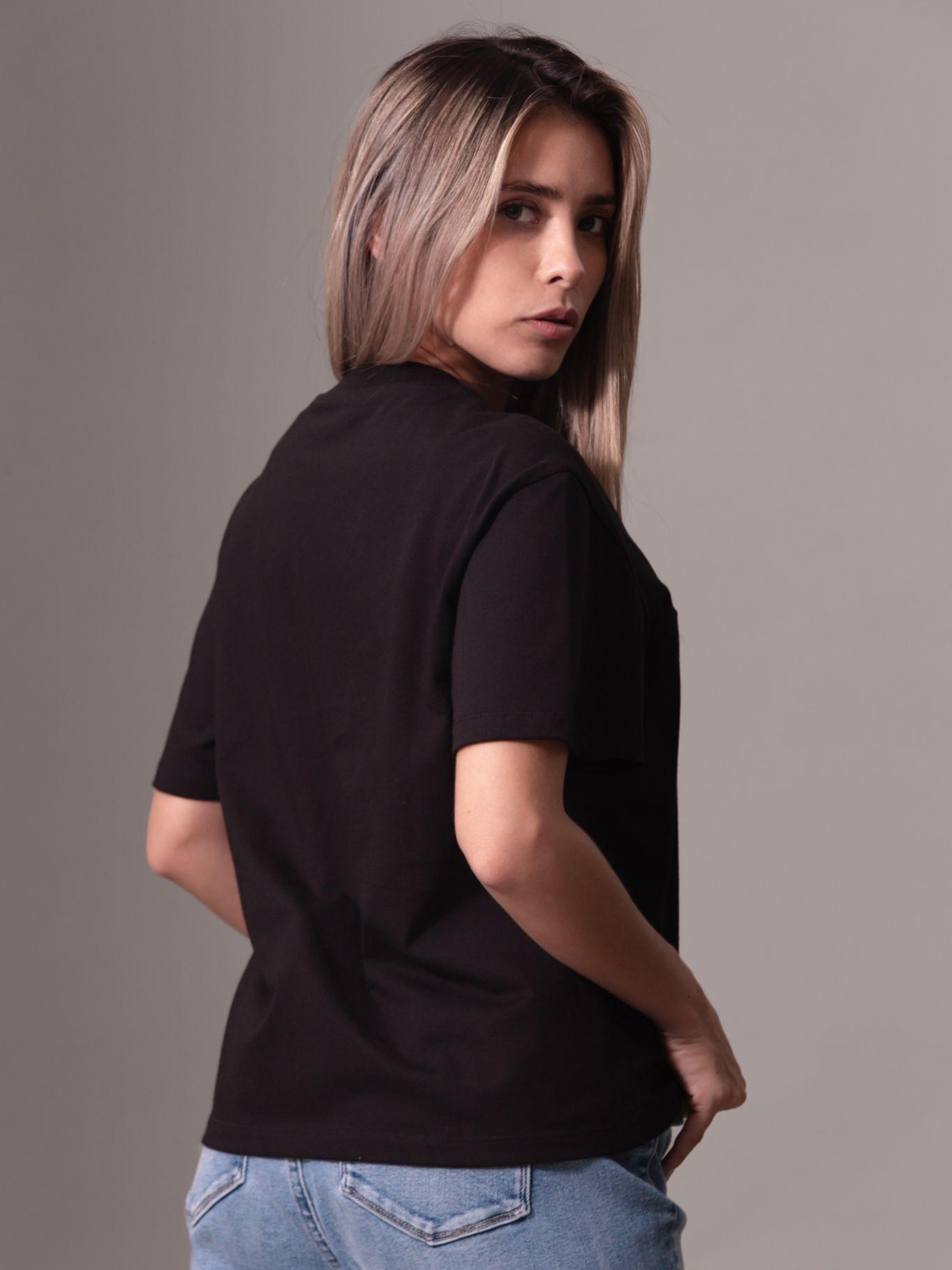 Polera Embroidered Nyc Relaxed Negro Calvin Klein-3