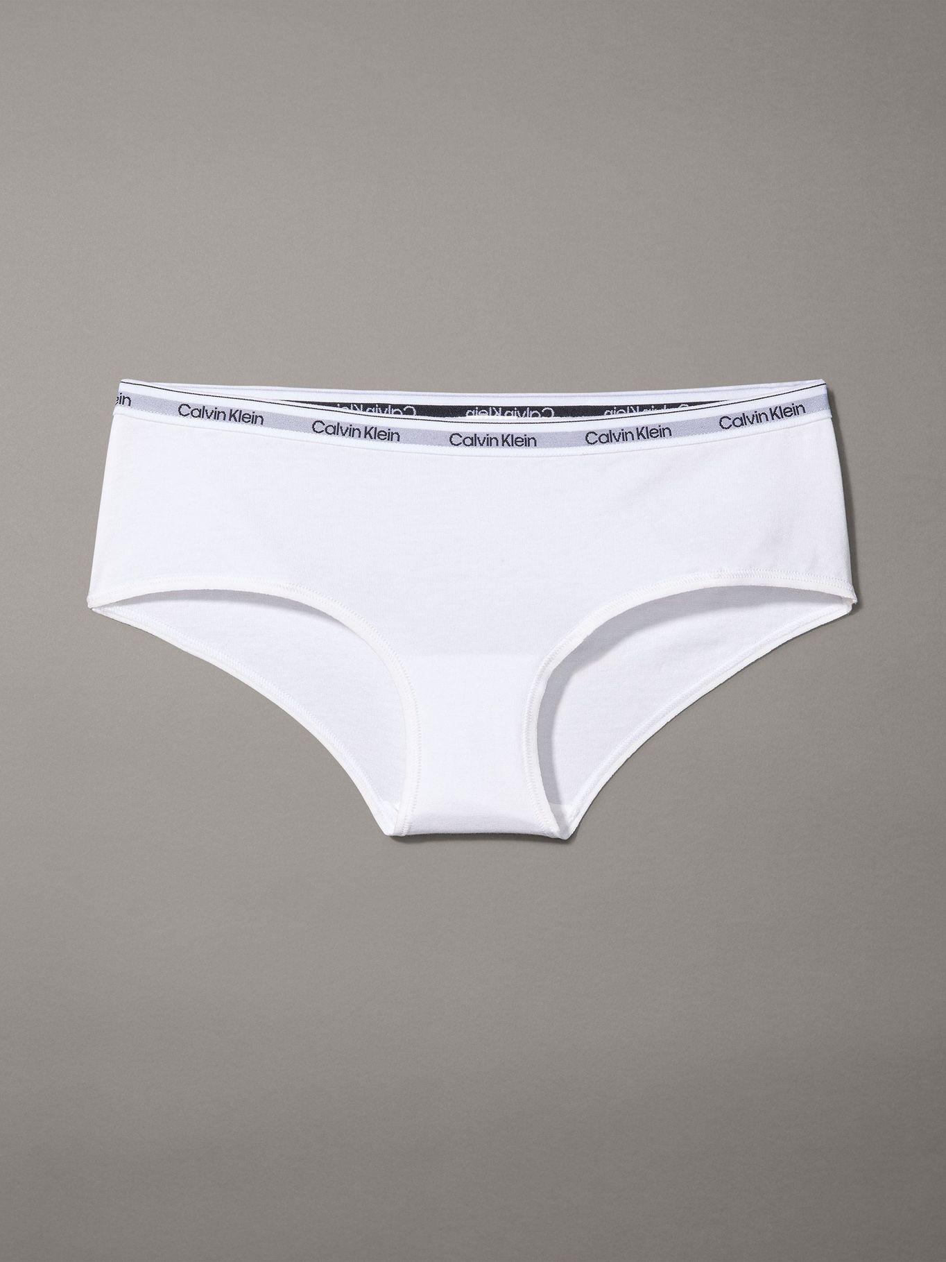 Calzón Hipster Modern Logo Blanco Calvin Klein-5