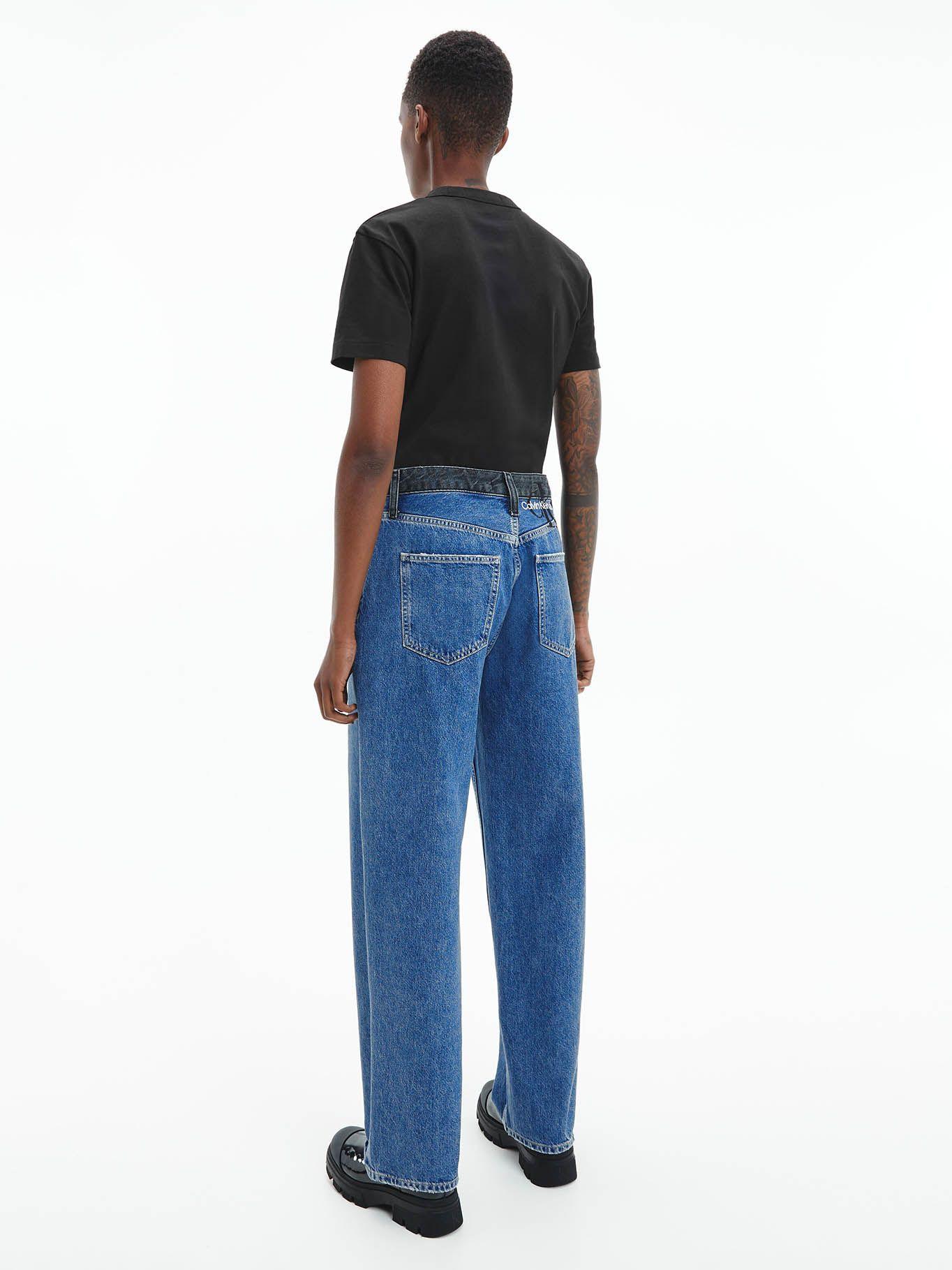 Camiseta fina de algodón orgánico Negro Calvin Klein-2