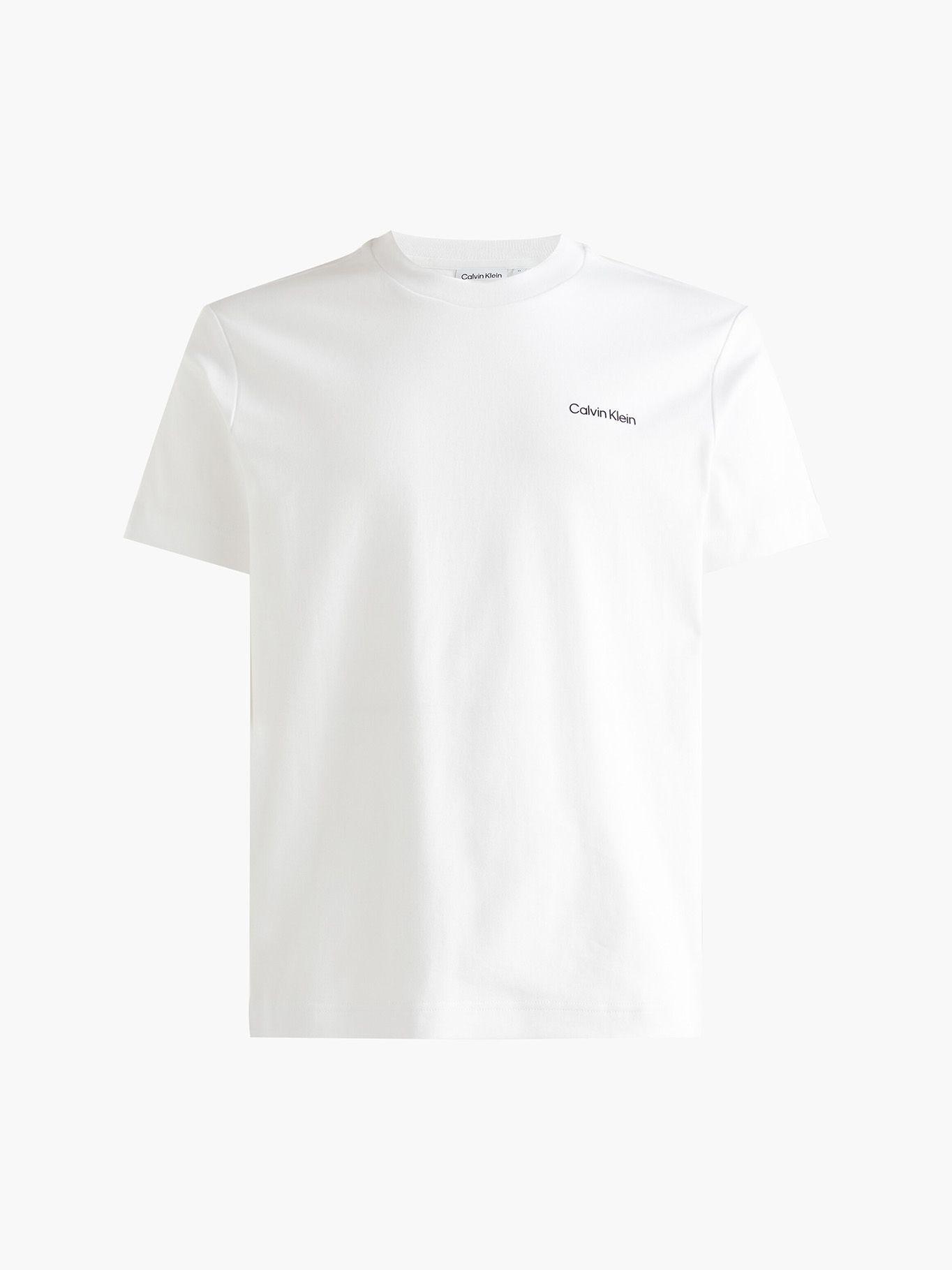 Polera Micro Logo Blanco Calvin Klein-4