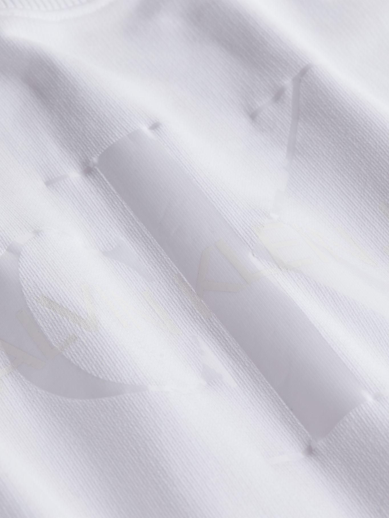 Vestido Tonal Monogram Blanco Calvin Klein-1