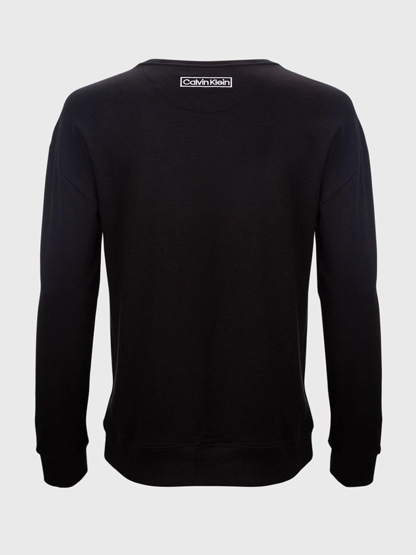 Polera Pijama L/S Reimagined Negro Calvin Klein-1