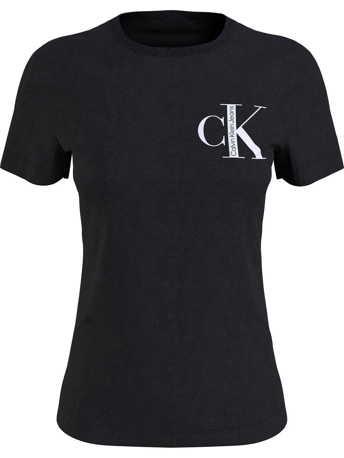 Polera Ck Institutional Negro Calvin Klein-0