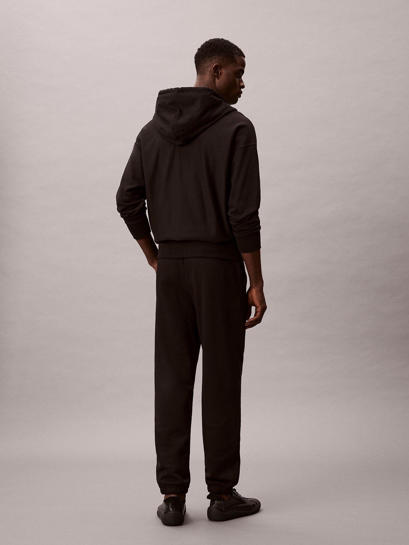 Jogger En Tejido de Felpa Pesada Negro Calvin Klein-2