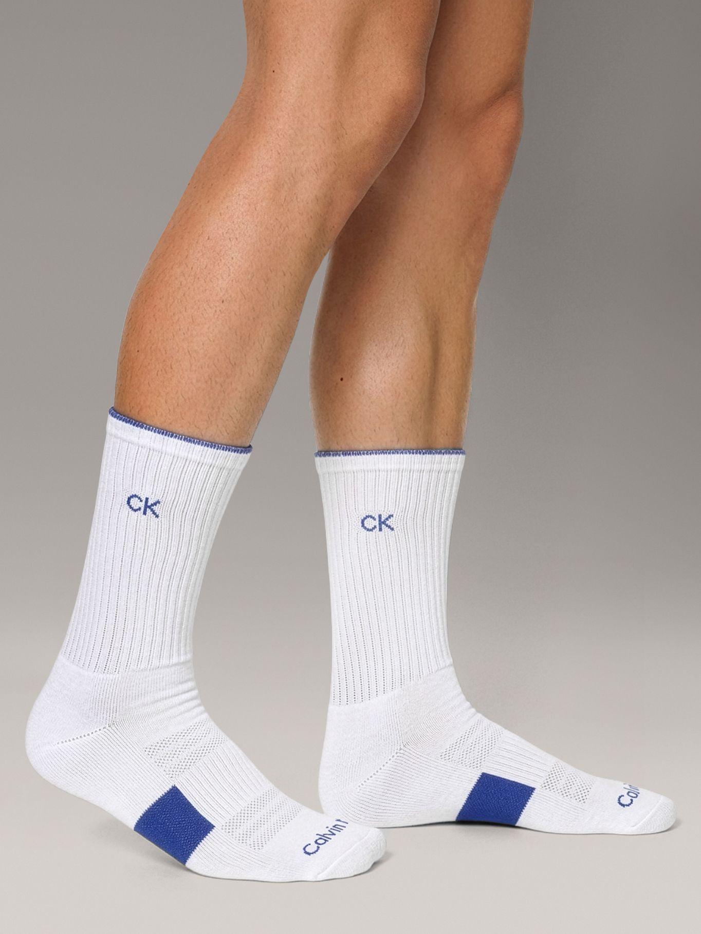 Pack de 5 Calcetines Acolchados Blanco Calvin Klein-1