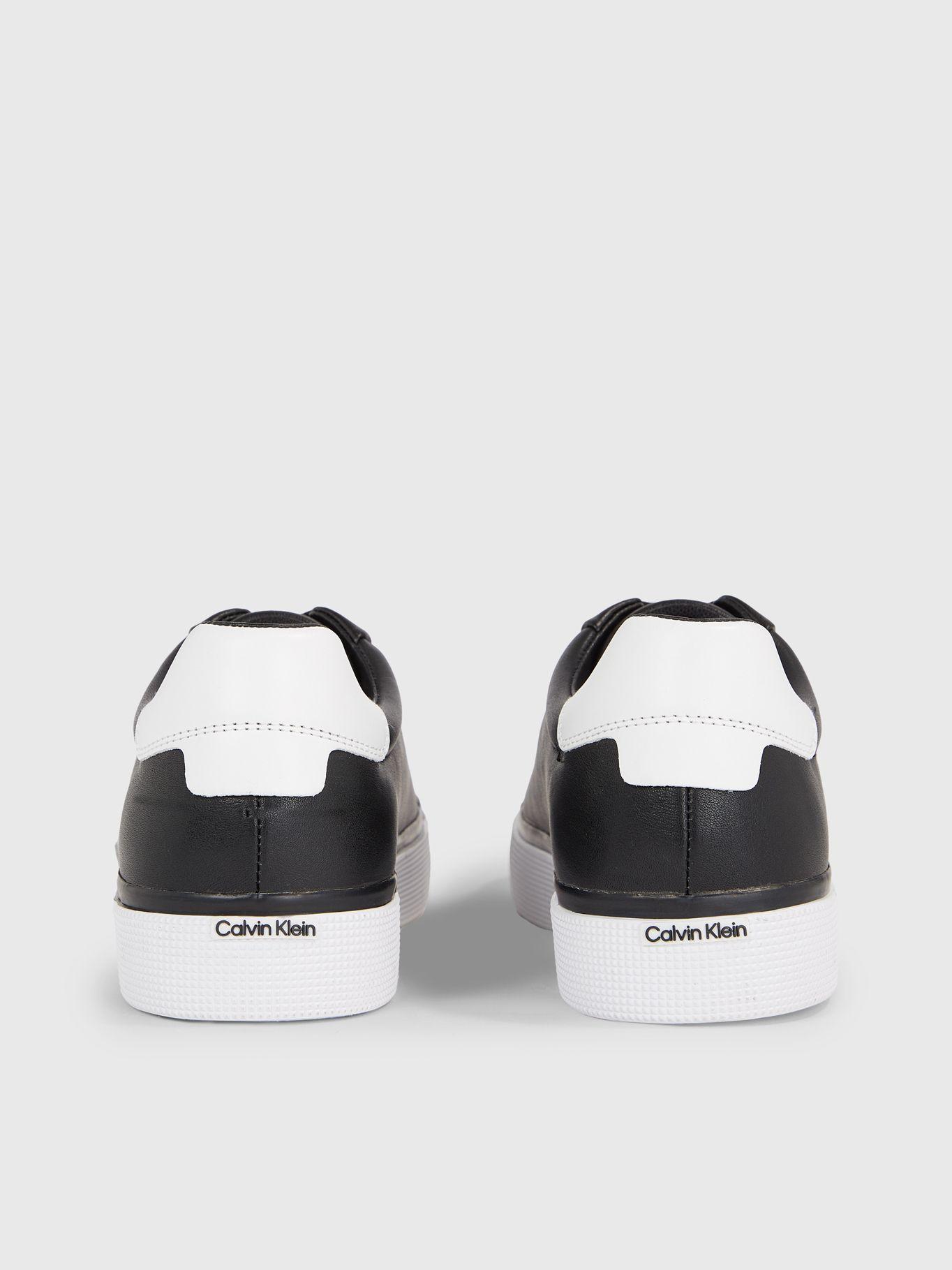 Zapatilla de Cuero Vulc Lace Up Negro Calvin Klein-1