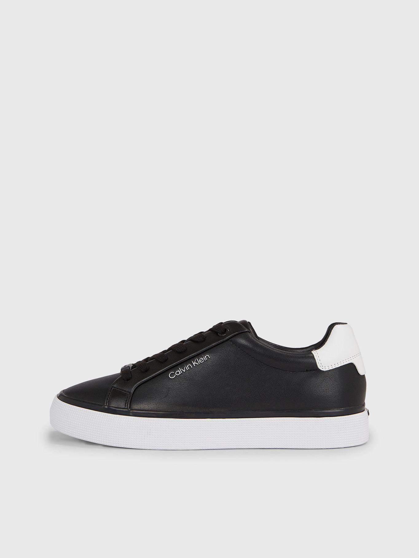 Zapatilla de Cuero Vulc Lace Up Negro Calvin Klein-5