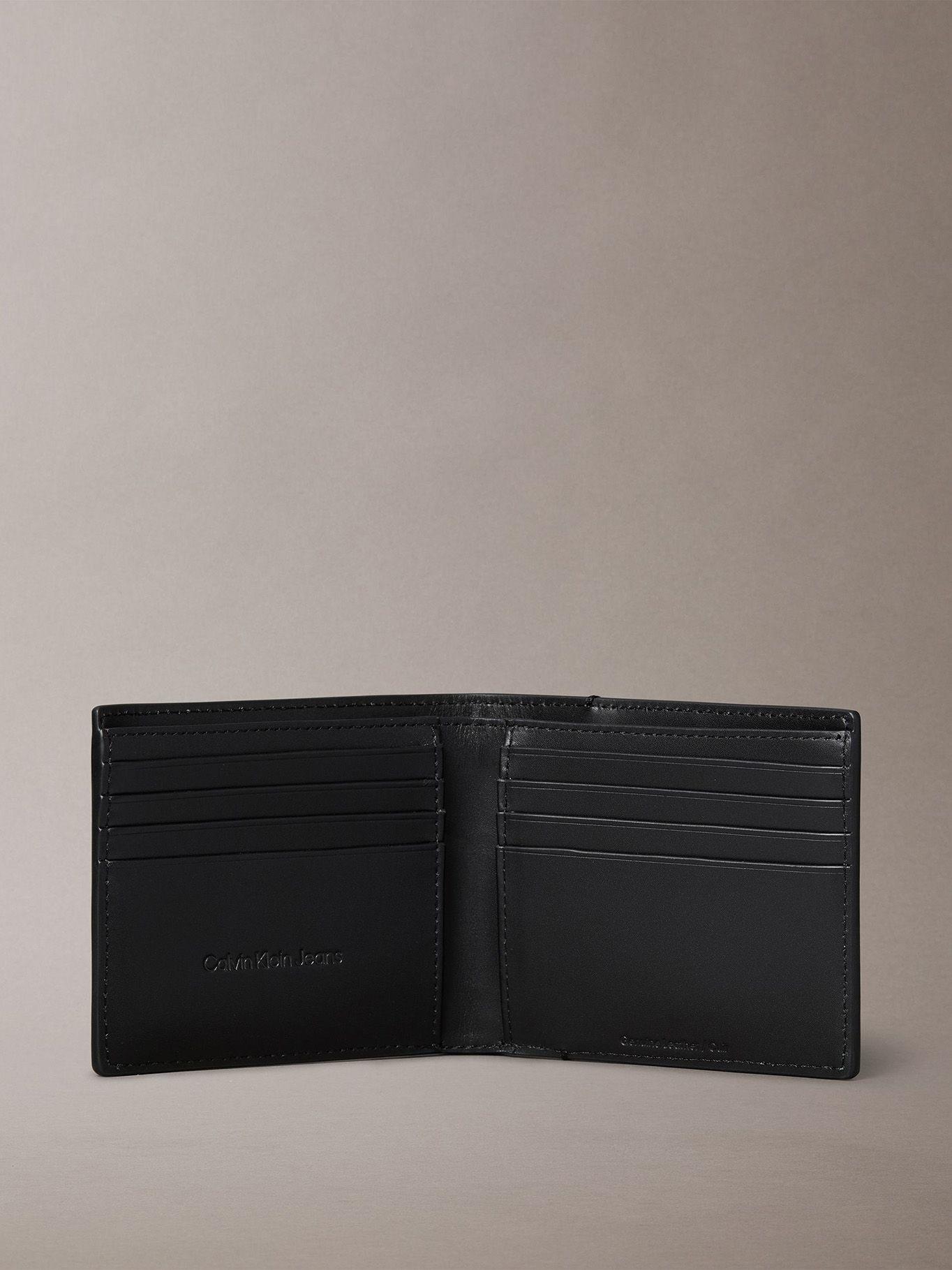 Billetera Tipo Billfold Metálicos Negro Calvin Klein-2