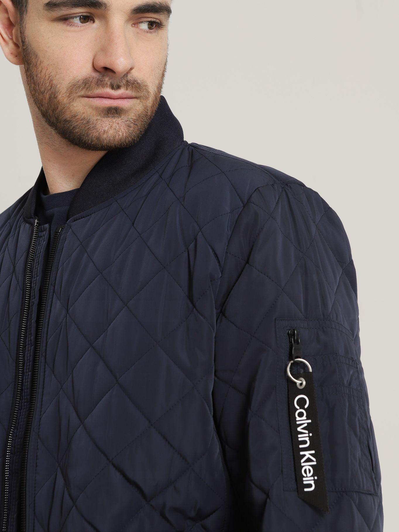 Chaqueta Bomber Quilted Azul Calvin Klein-3