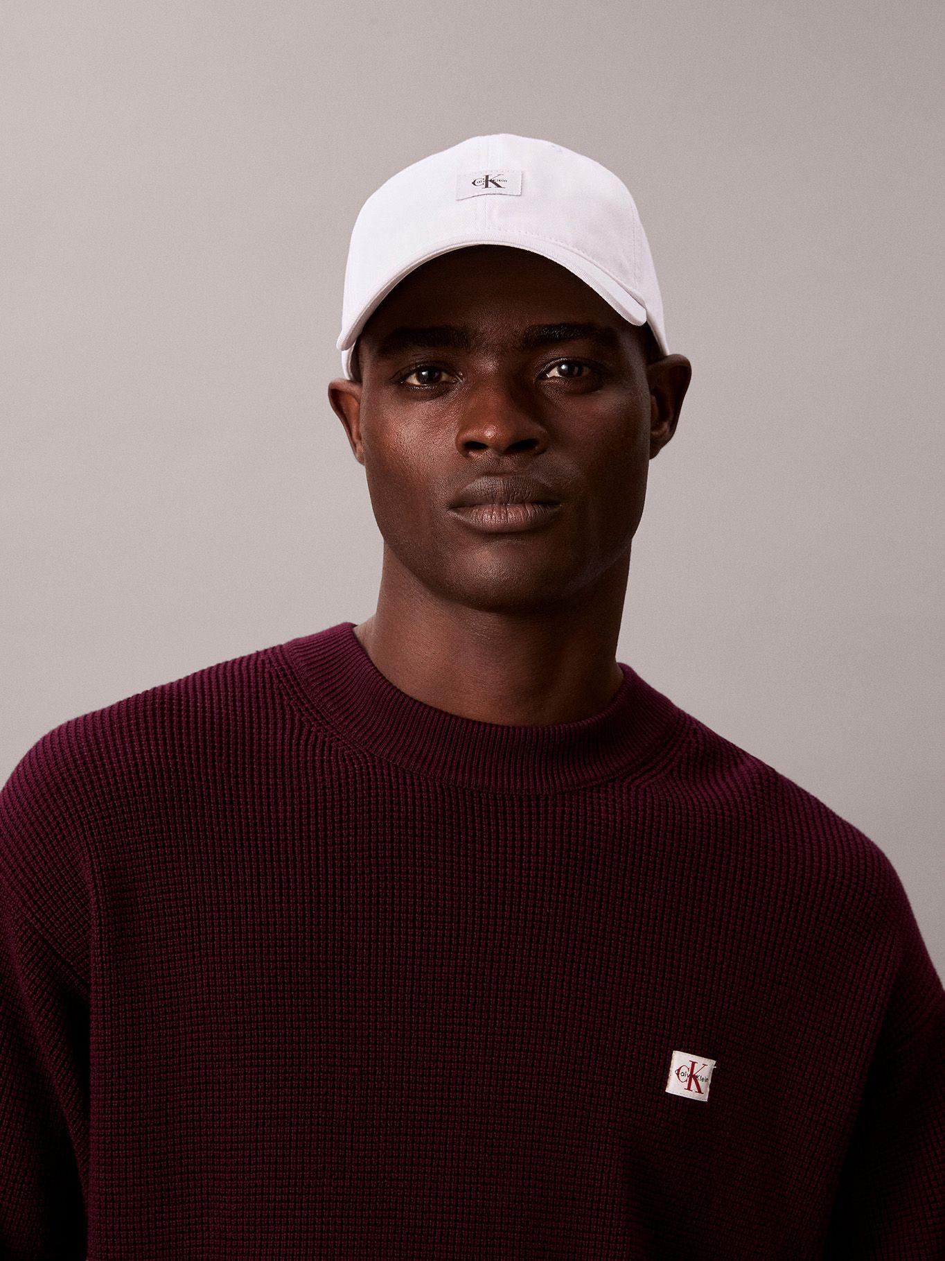 Jockey con Parche de Monologo Blanco Calvin Klein-3
