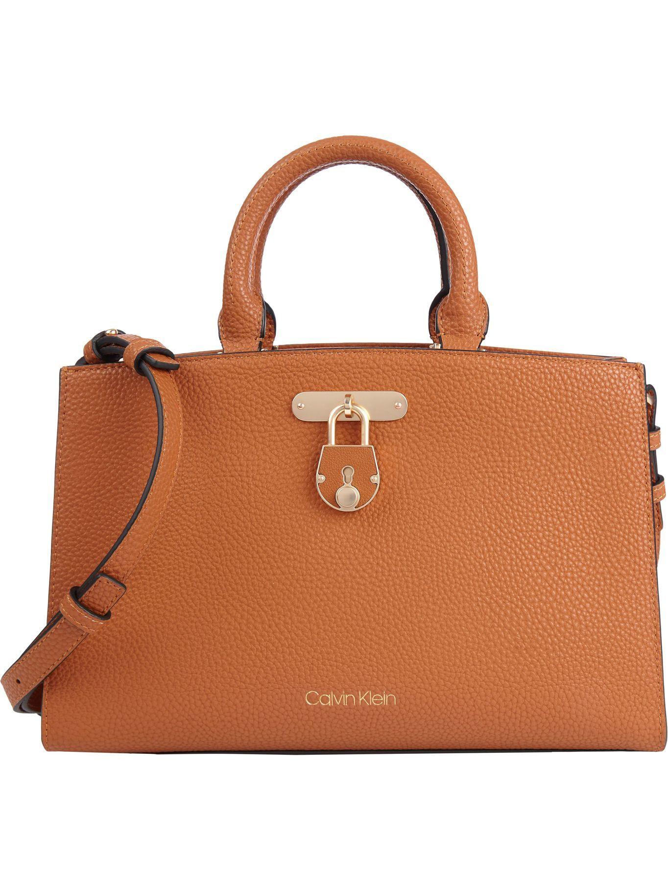 Cartera Dressed Business Tote Café Calvin Klein-0