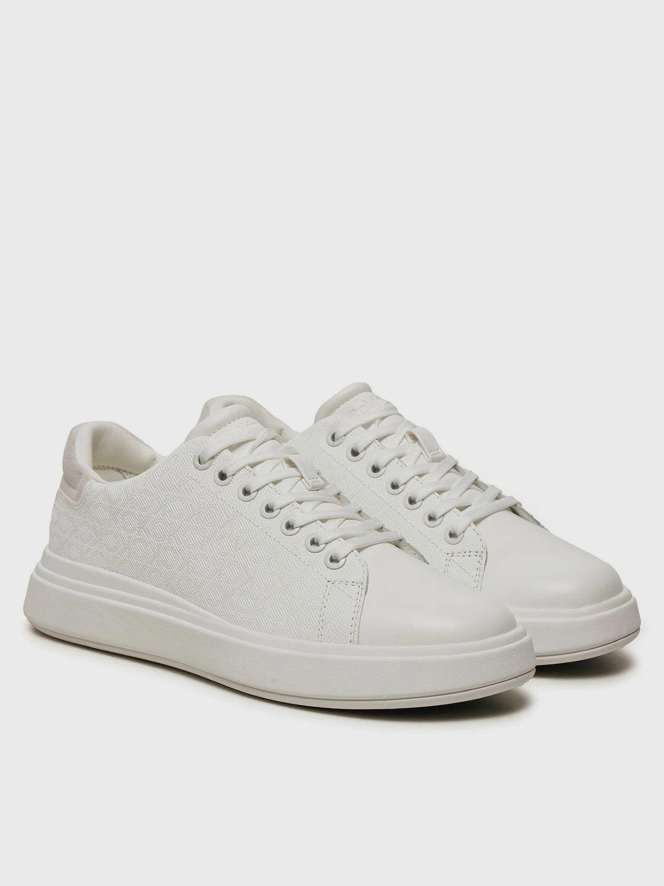 Zapatillas cupsole con monograma Blanco Calvin Klein-0