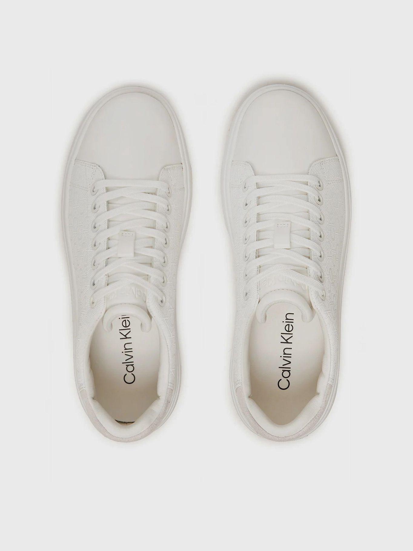 Zapatillas cupsole con monograma Blanco Calvin Klein-2