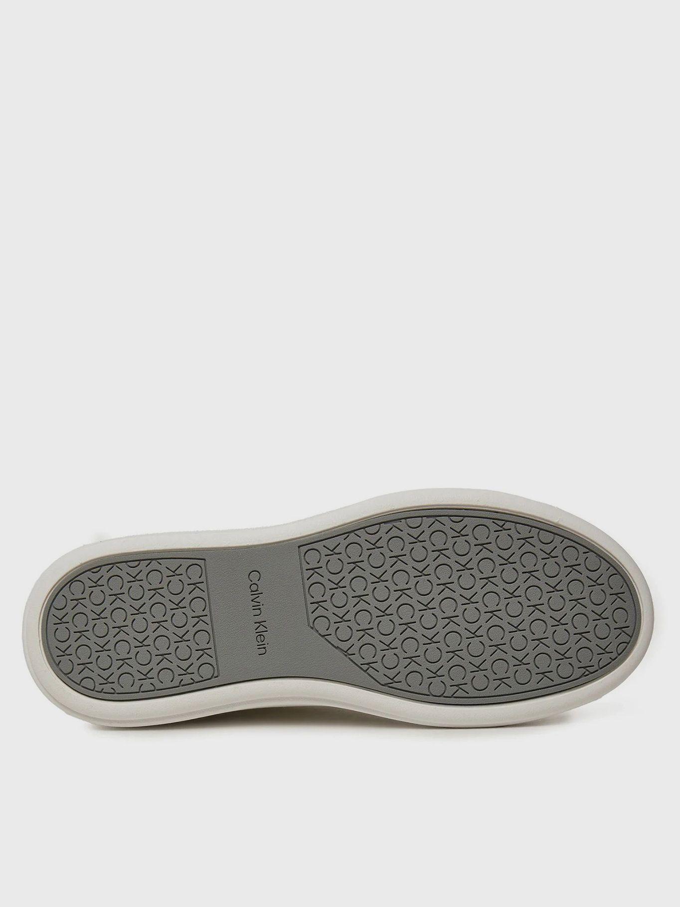 Zapatillas cupsole con monograma Blanco Calvin Klein-3