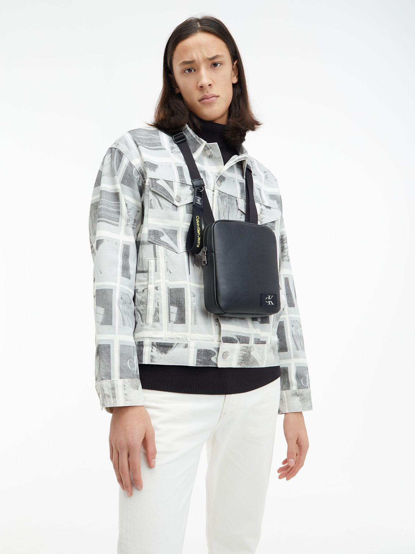 Cartera Tagged Reporter Negro Calvin Klein-3