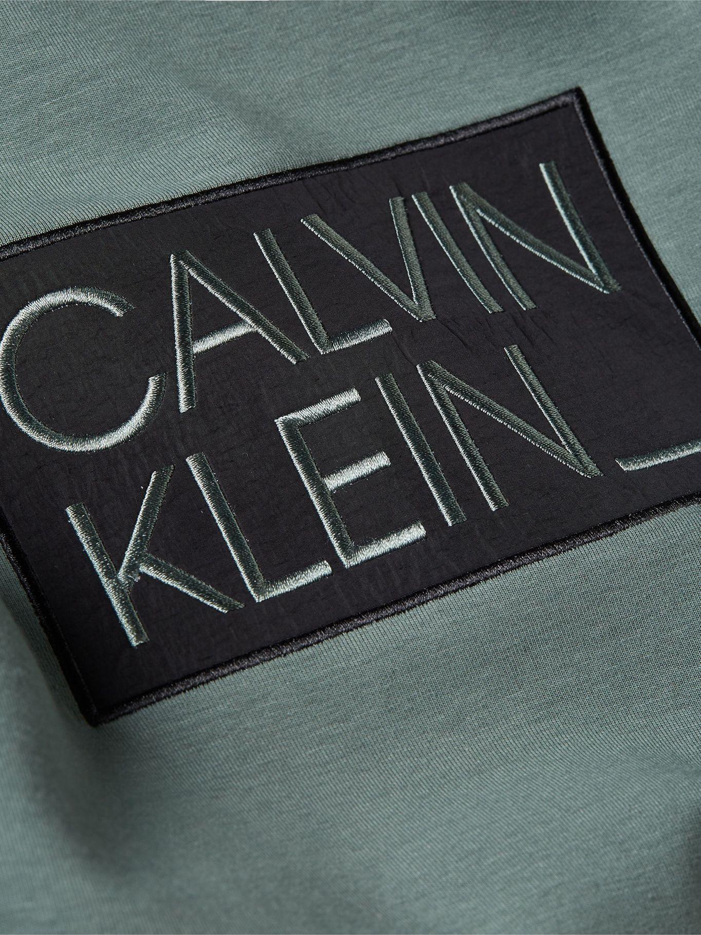 Polerón Interlock Verde Calvin Klein-2