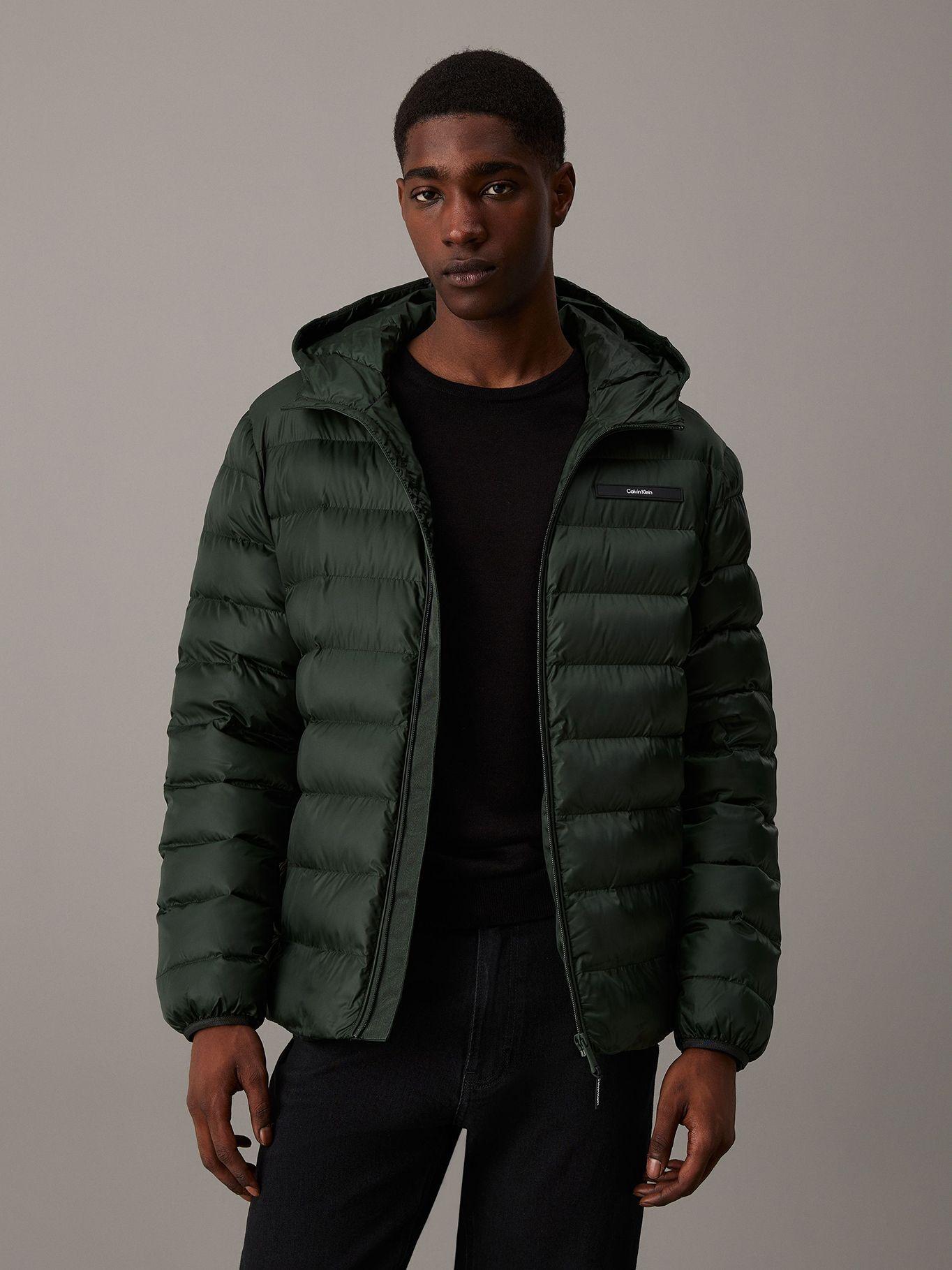 Parka con Gorro Recycled Puffer Verde Calvin Klein-0