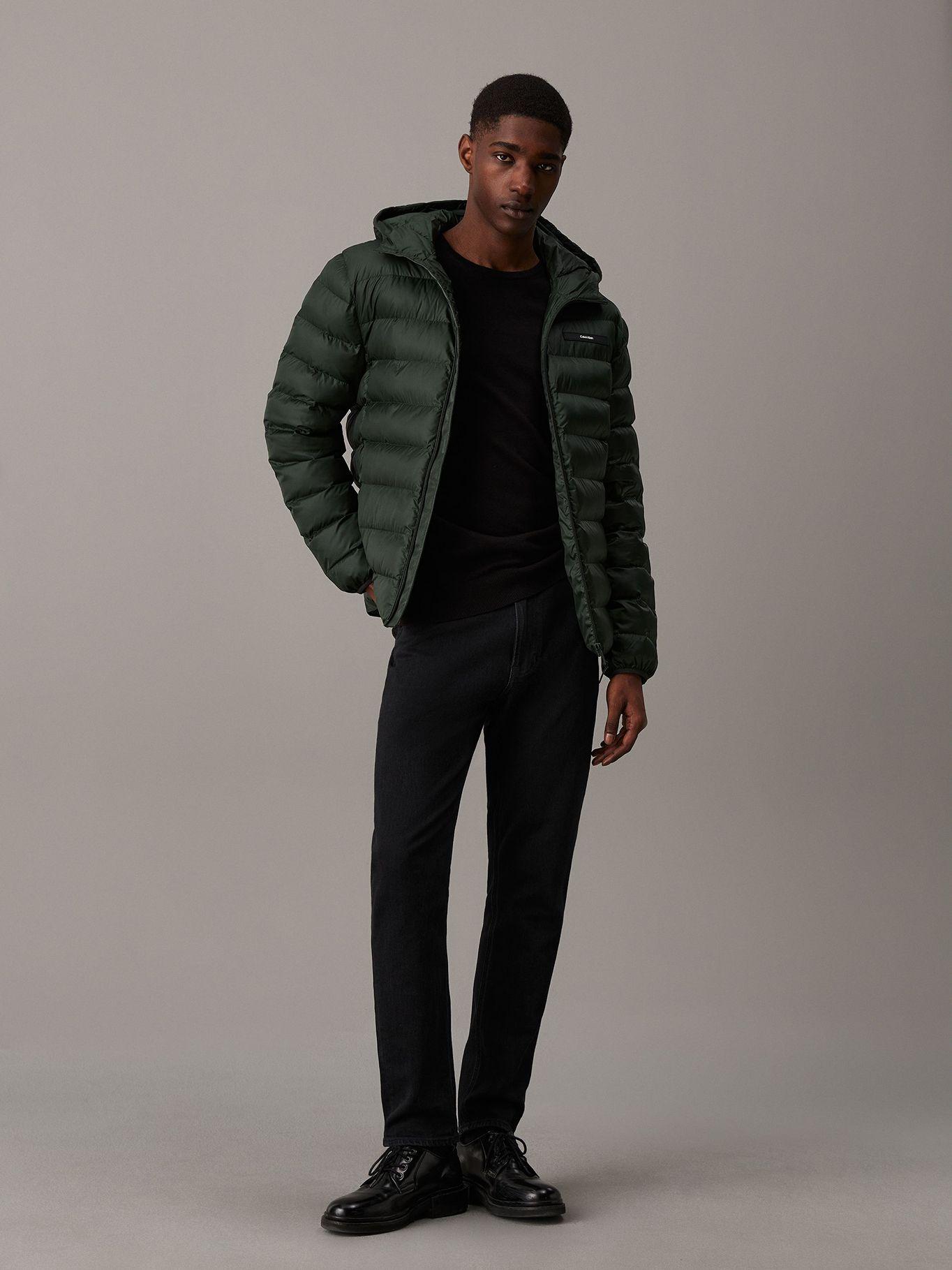 Parka con Gorro Recycled Puffer Verde Calvin Klein-1