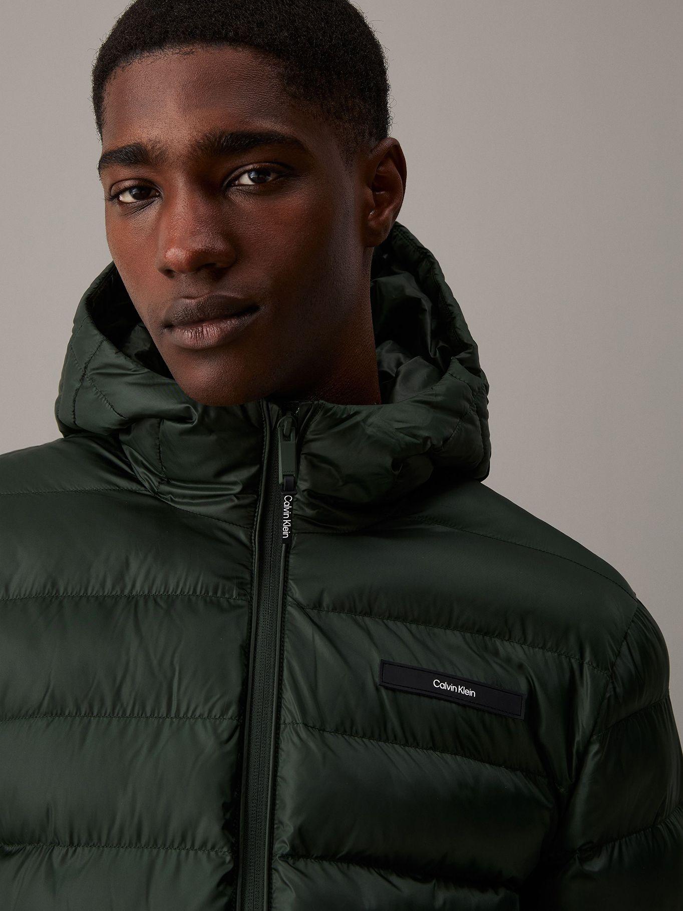 Parka con Gorro Recycled Puffer Verde Calvin Klein-3