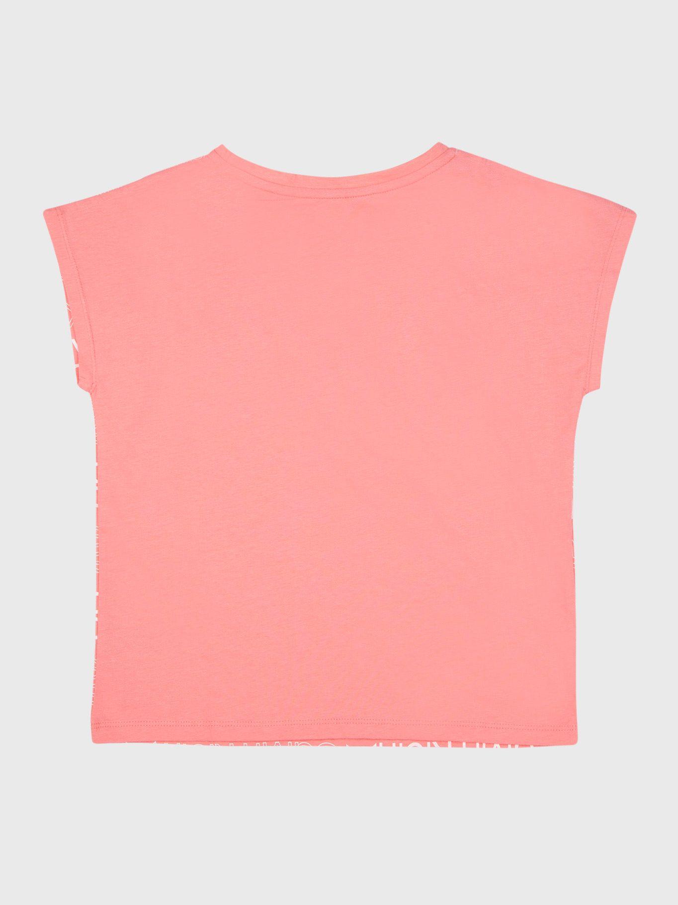 Polera Niña Toss Rosa Calvin Klein-1