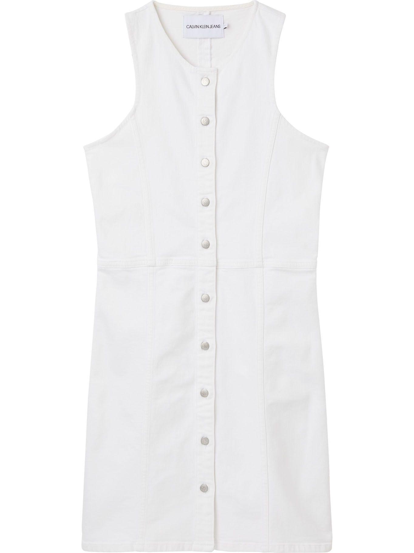 Vestido Seamed Bodycon Blanco Calvin Klein-2