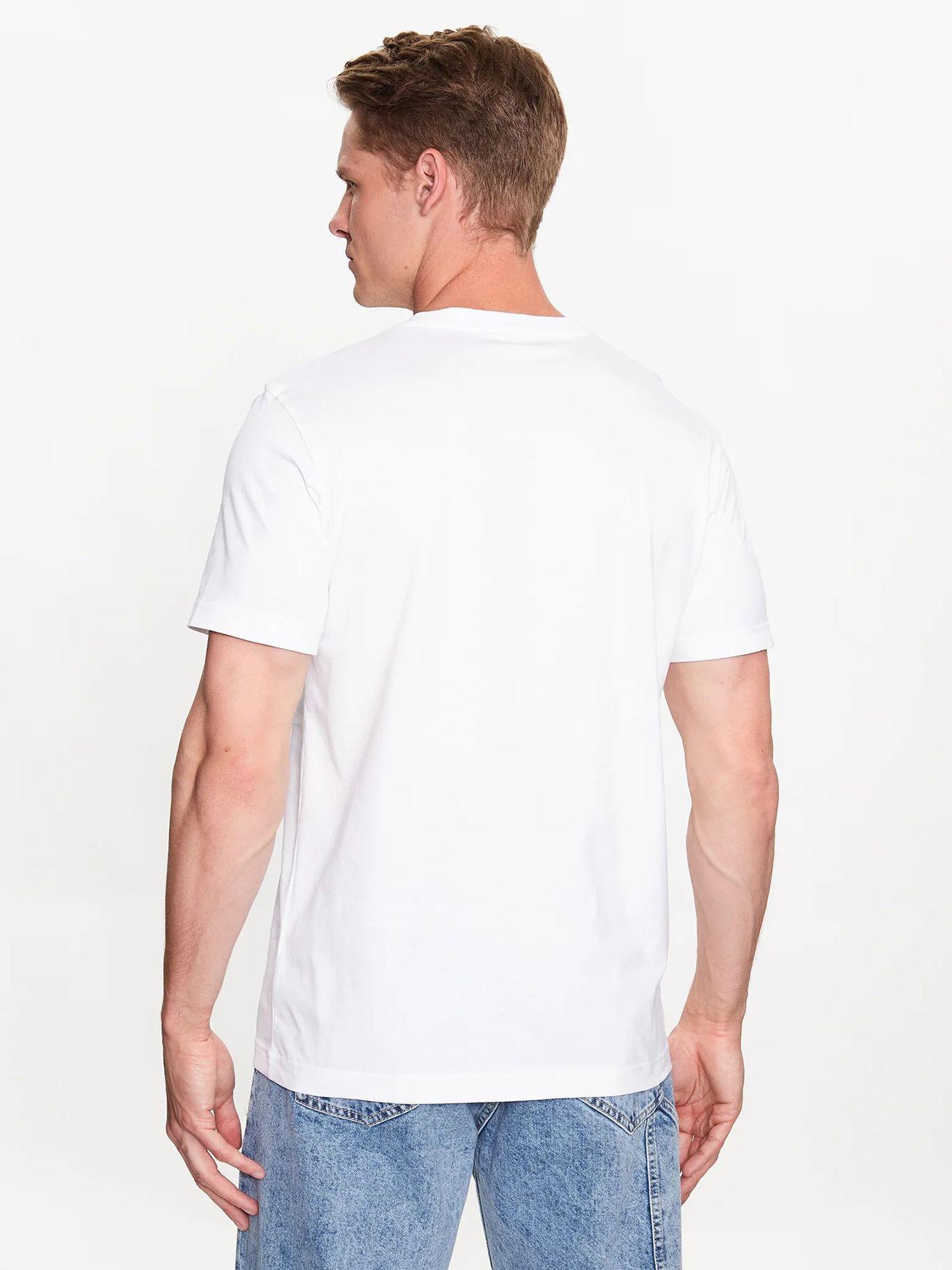 Polera Small Center Box  Blanco Calvin Klein-2