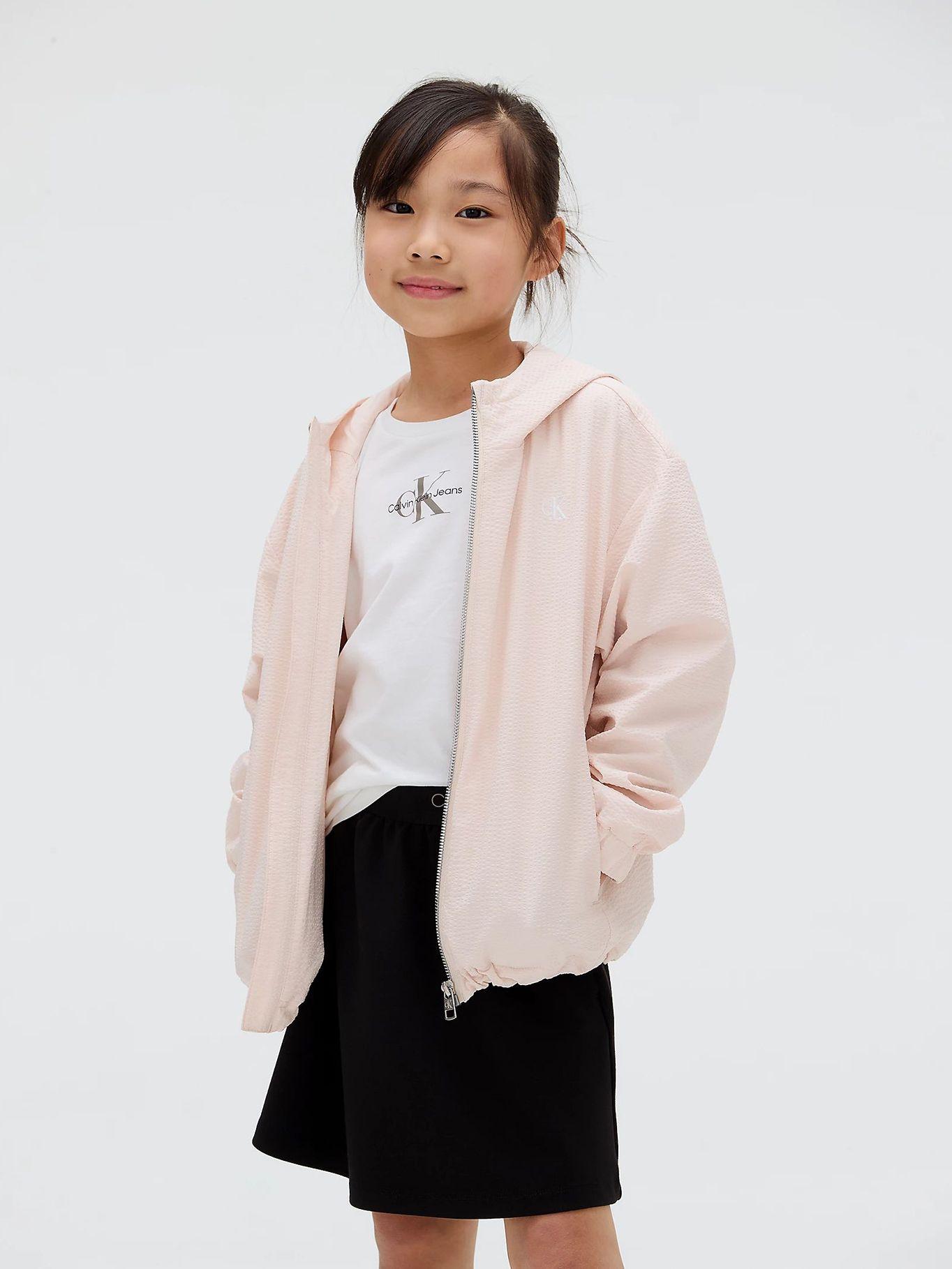 Falda Niña Logo Flare Negro Calvin Klein-2