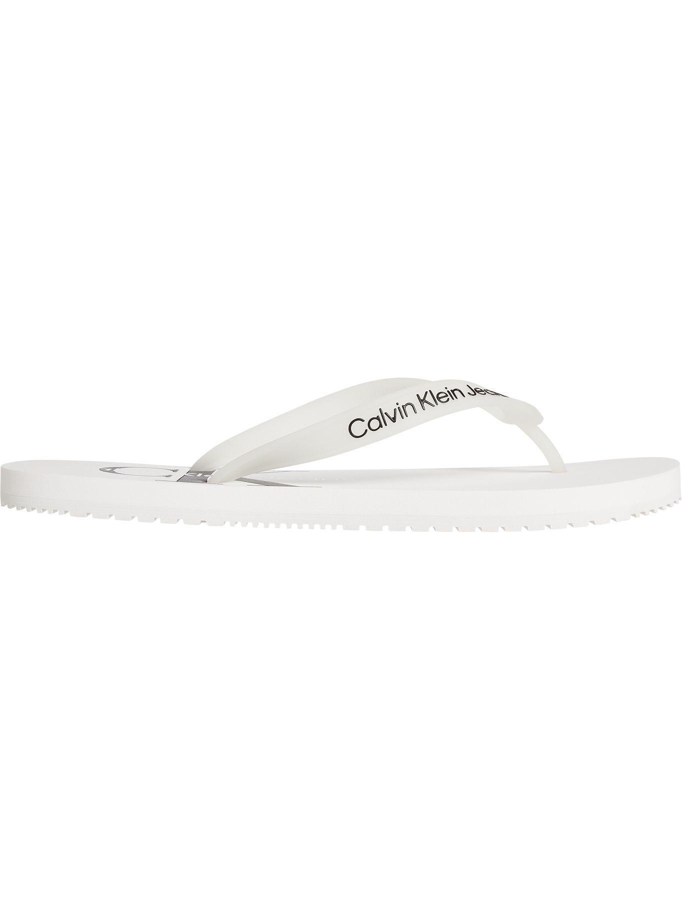 Sandalia Monogram Blanco Calvin Klein-4