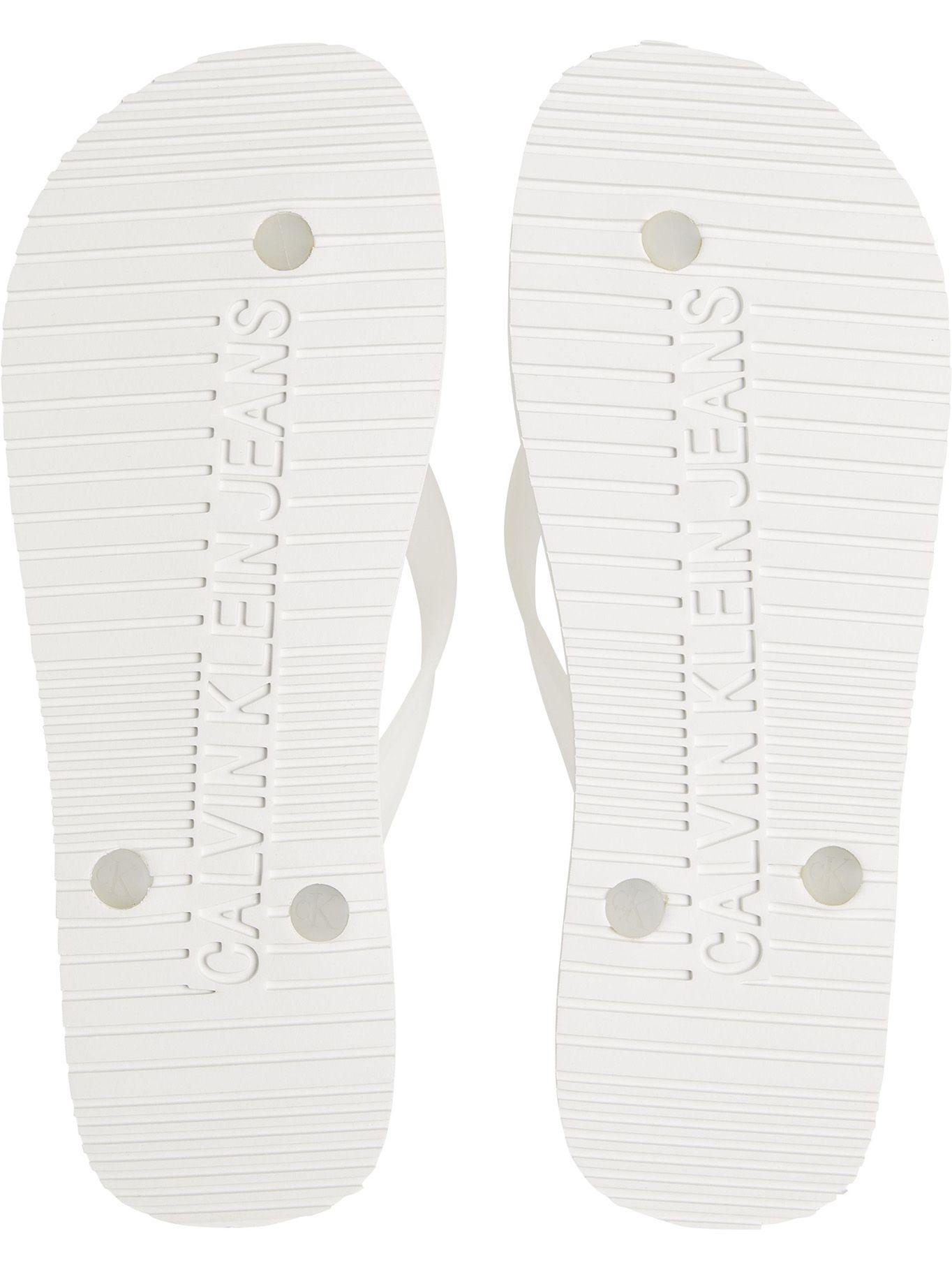 Sandalia Monogram Blanco Calvin Klein-3