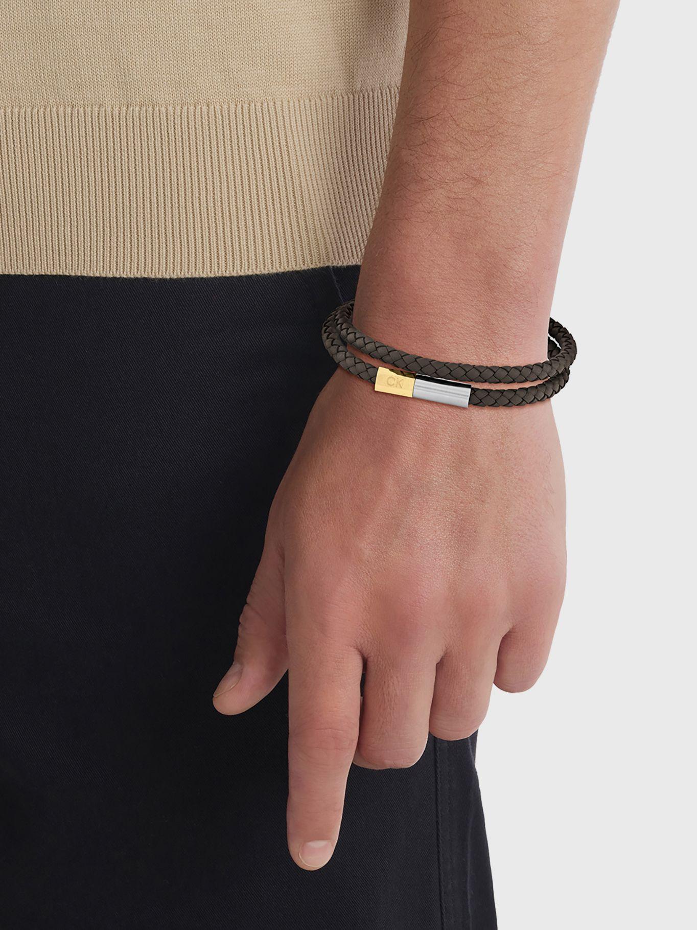 Pulsera Double Wrap Café Calvin Klein-2