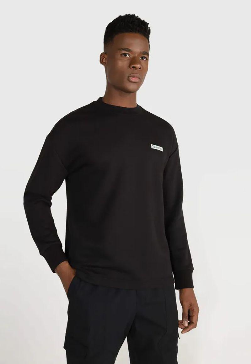 Polerón Back Print  Negro Calvin Klein-0