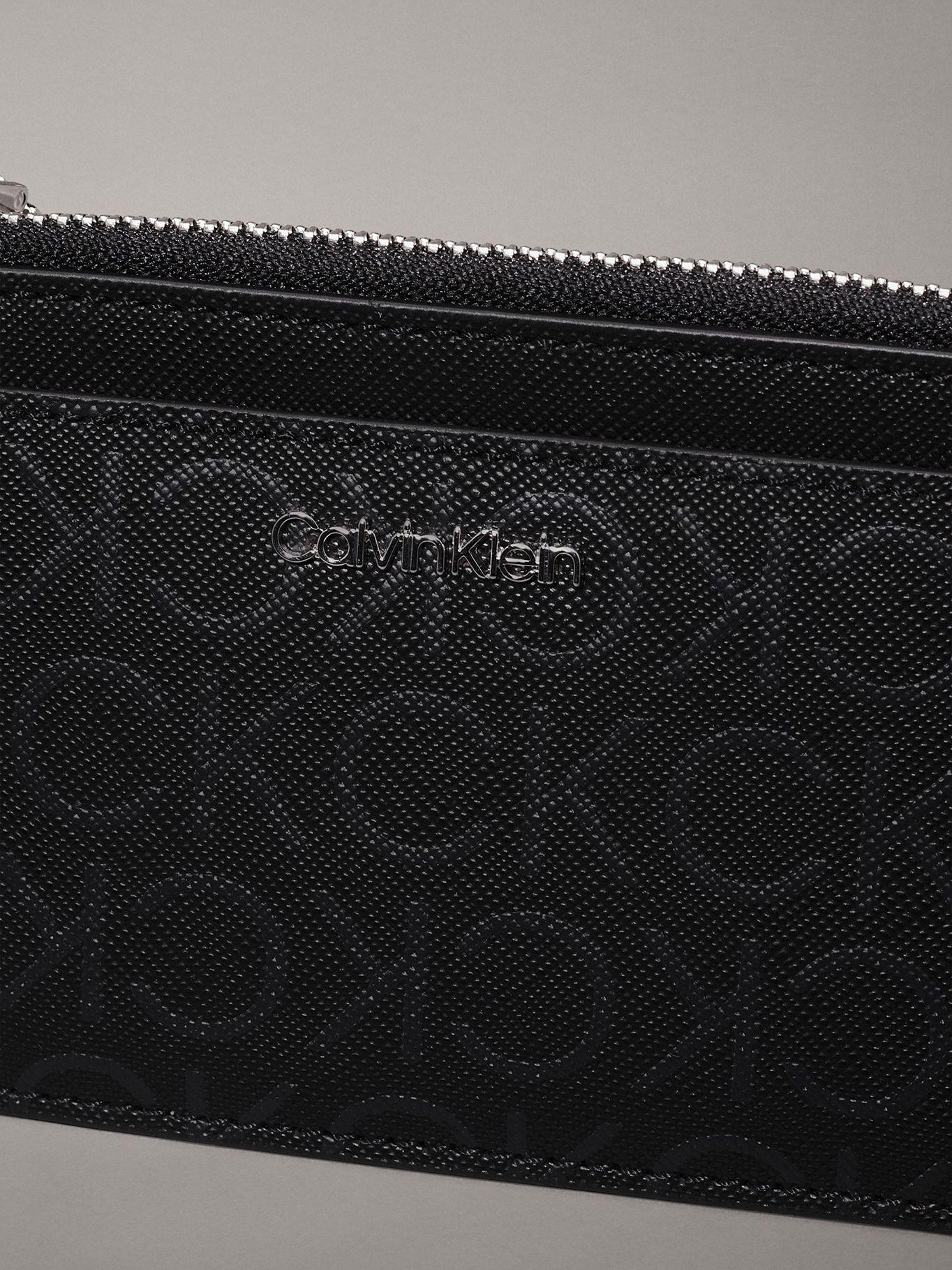 Tarjetero CK Must Mono Negro Calvin Klein-3