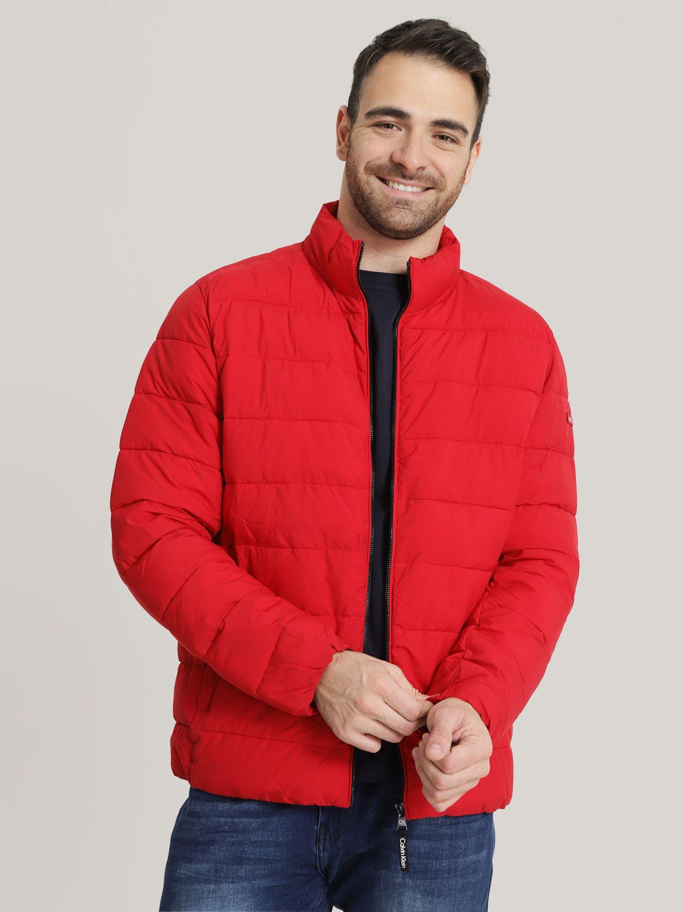 Parka Pufer Stretch DRE Rojo Calvin Klein-0