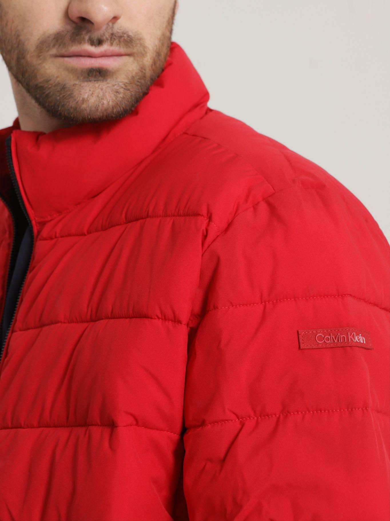 Parka Pufer Stretch DRE Rojo Calvin Klein-3