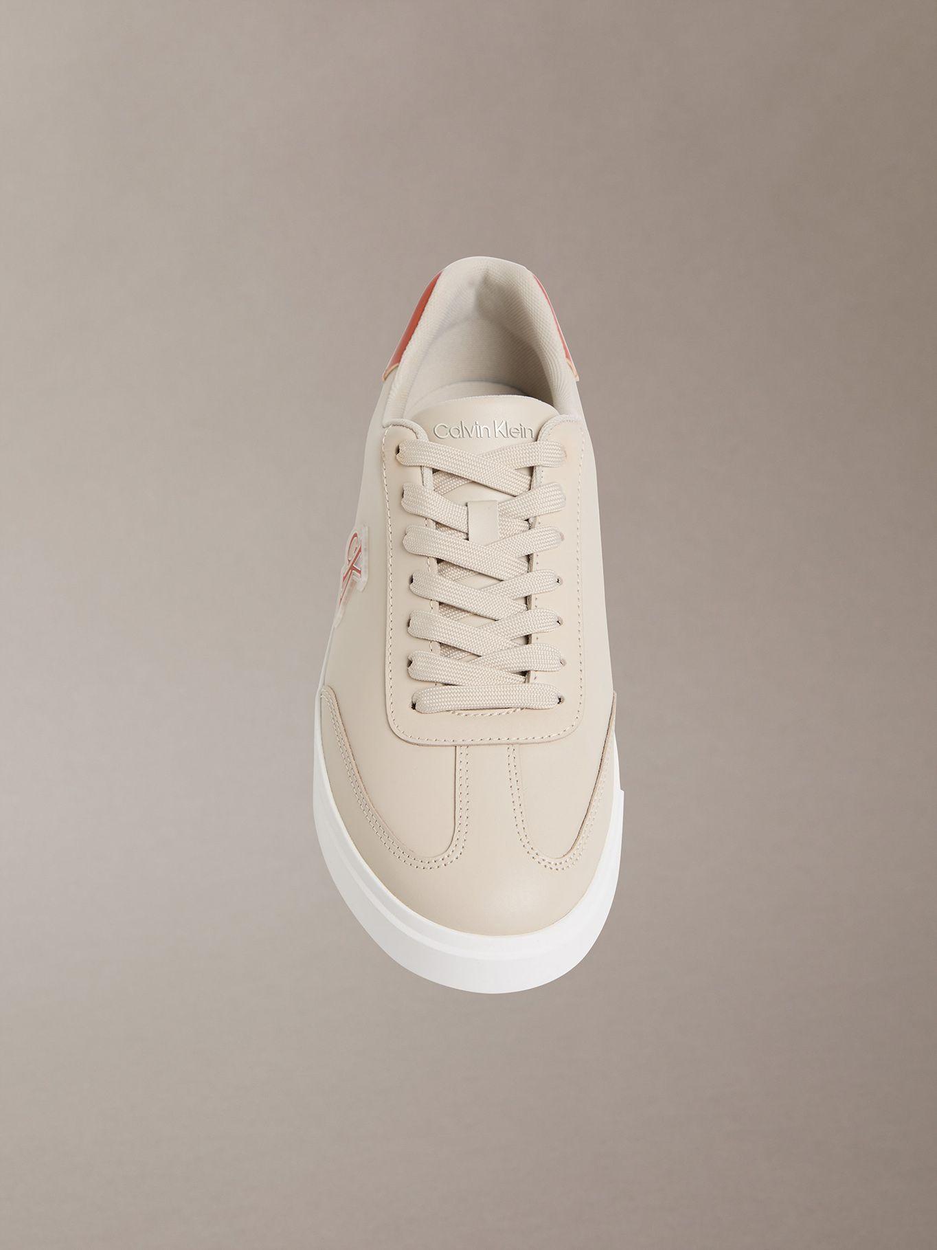 Zapatillas Signature Logo Crema Calvin Klein-2
