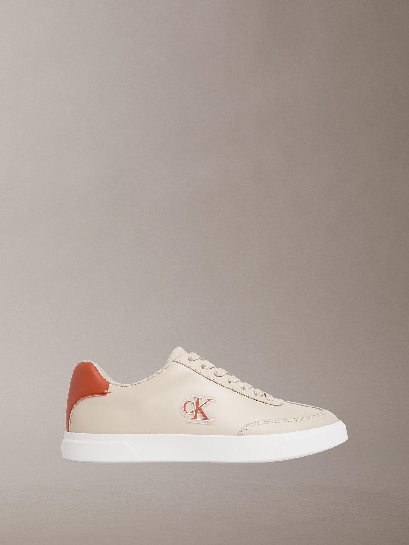 Zapatillas Signature Logo Crema Calvin Klein-4