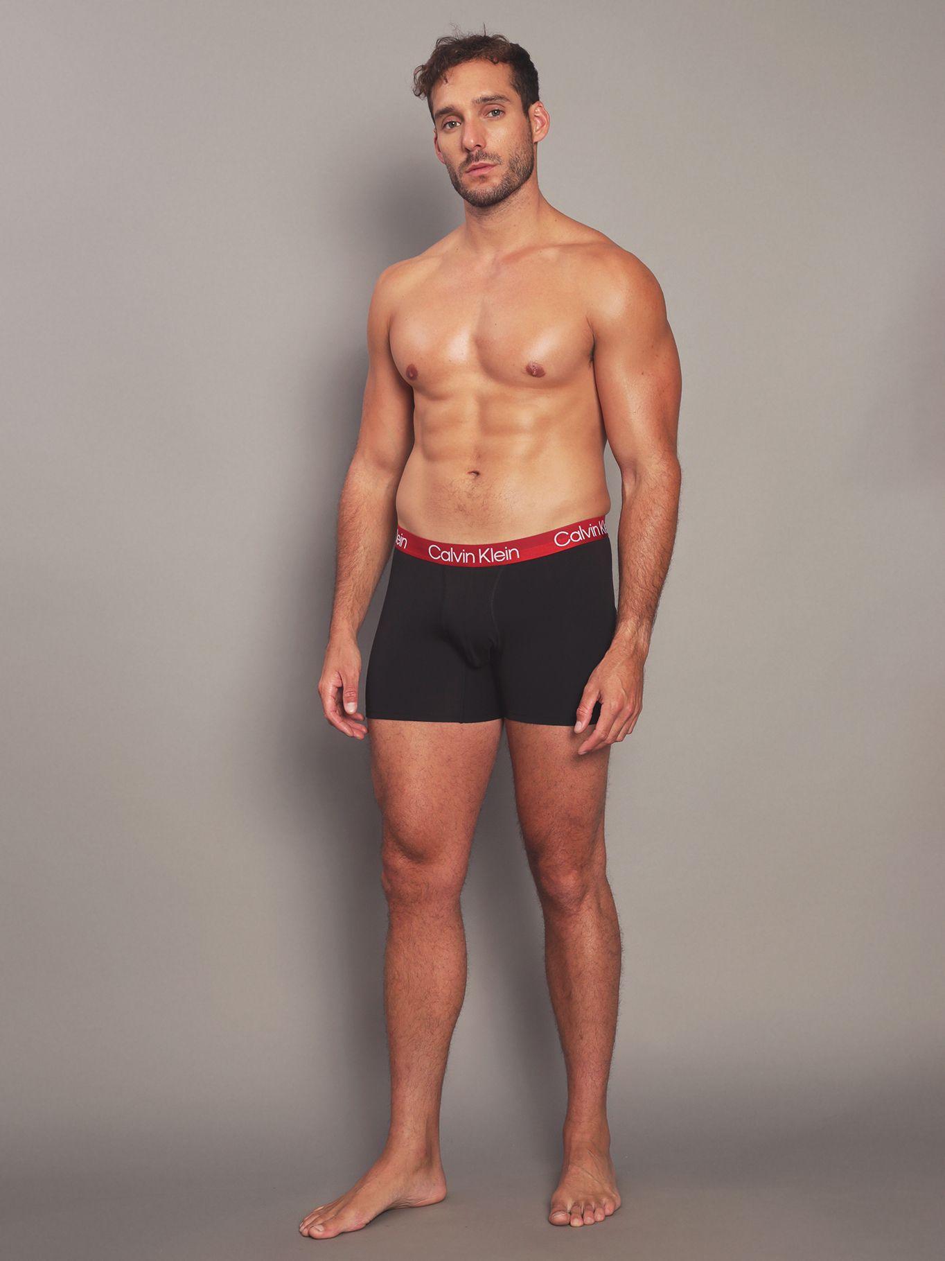 Pack 3 Bóxers Brief Modern Structure Negro Calvin Klein-2