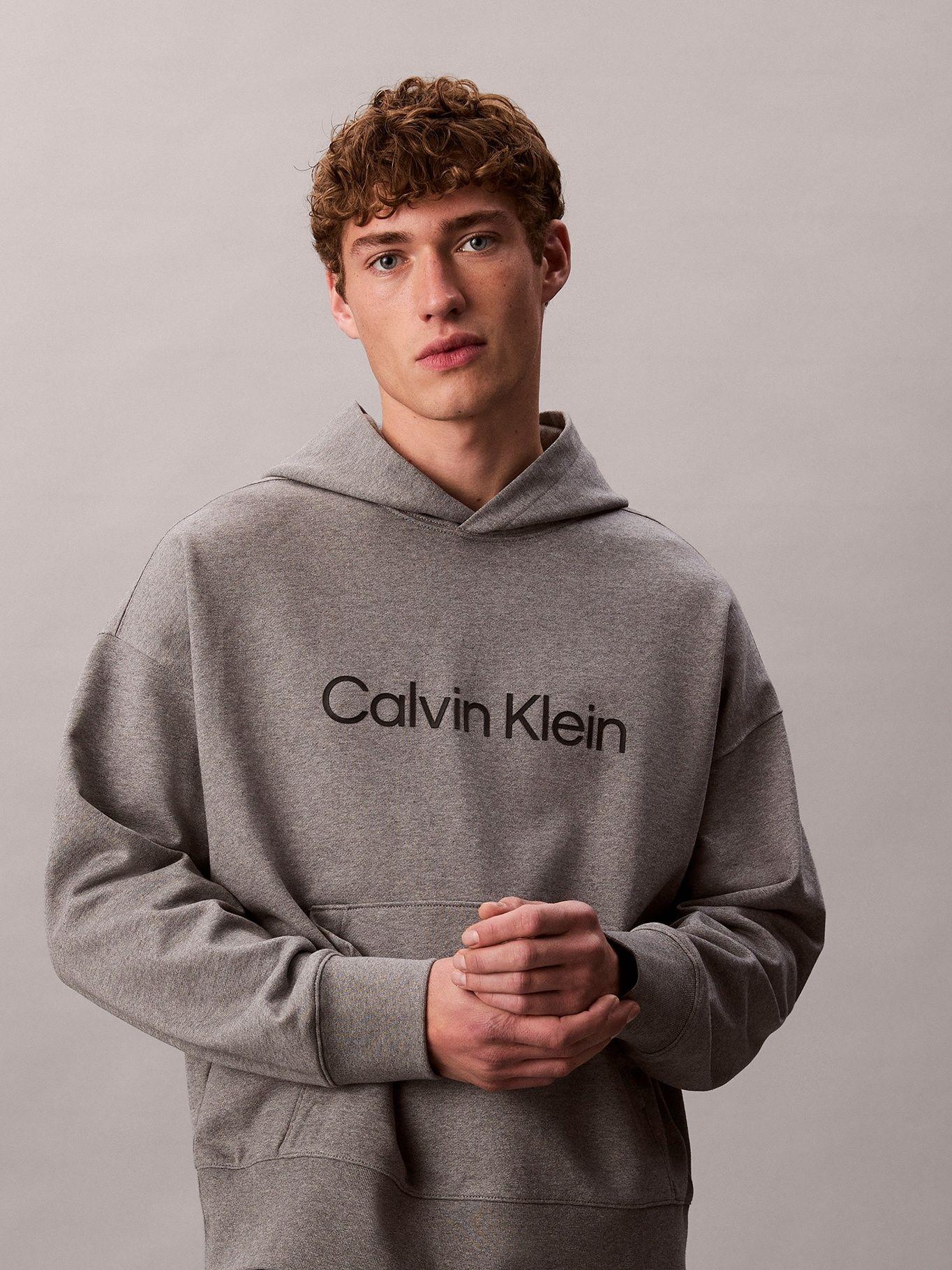Sweater de Felpa Premium Gris Calvin Klein-3