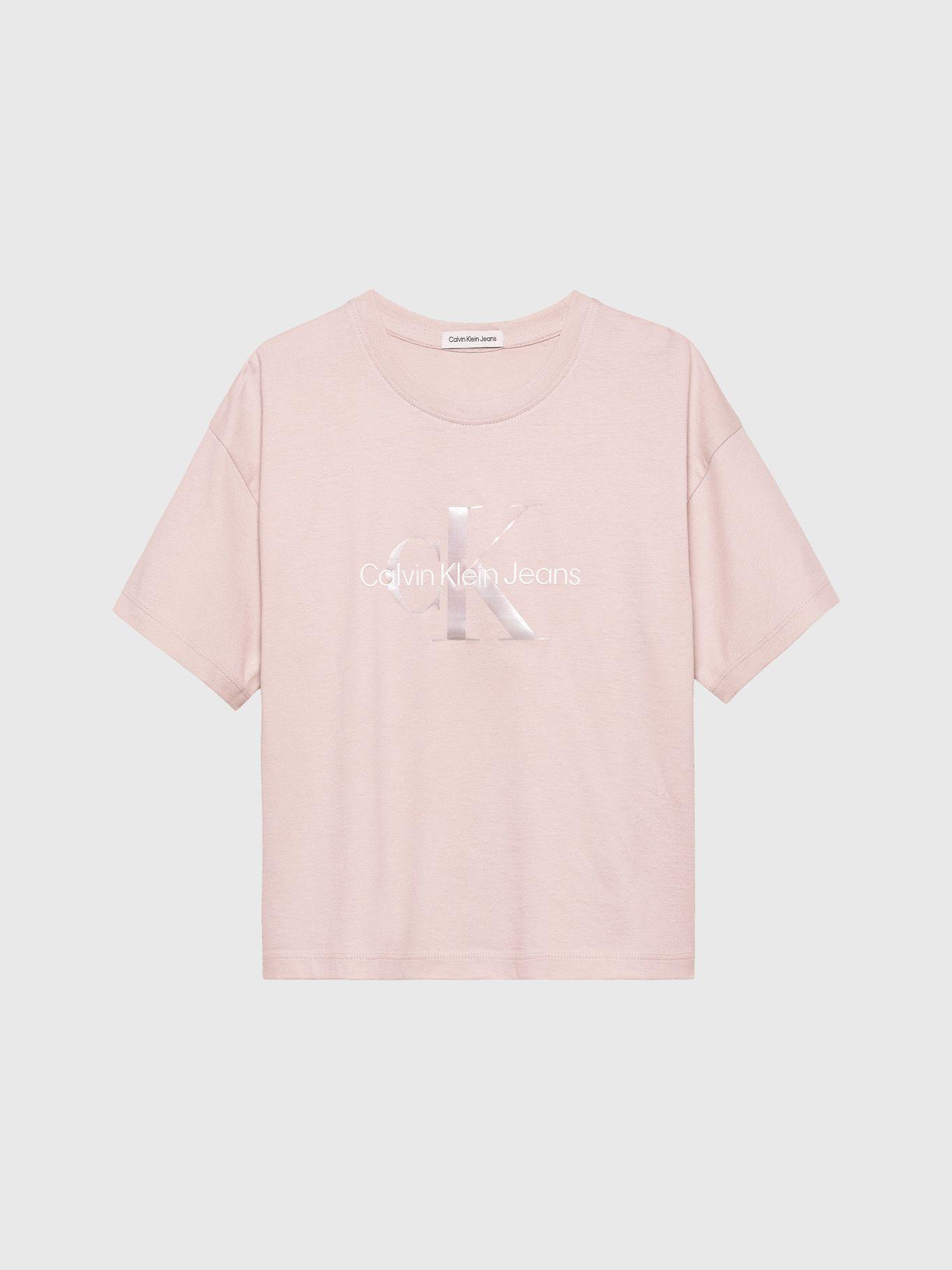 Polera Niña Serenity Monogram Rosado Calvin Klein-4