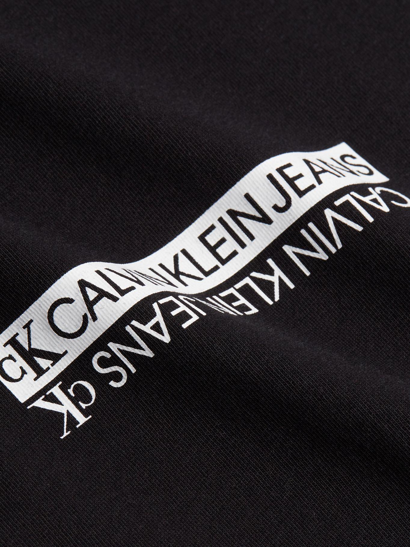 Polera Mirror Logo Slim Fit Tee Negro Calvin Klein-1