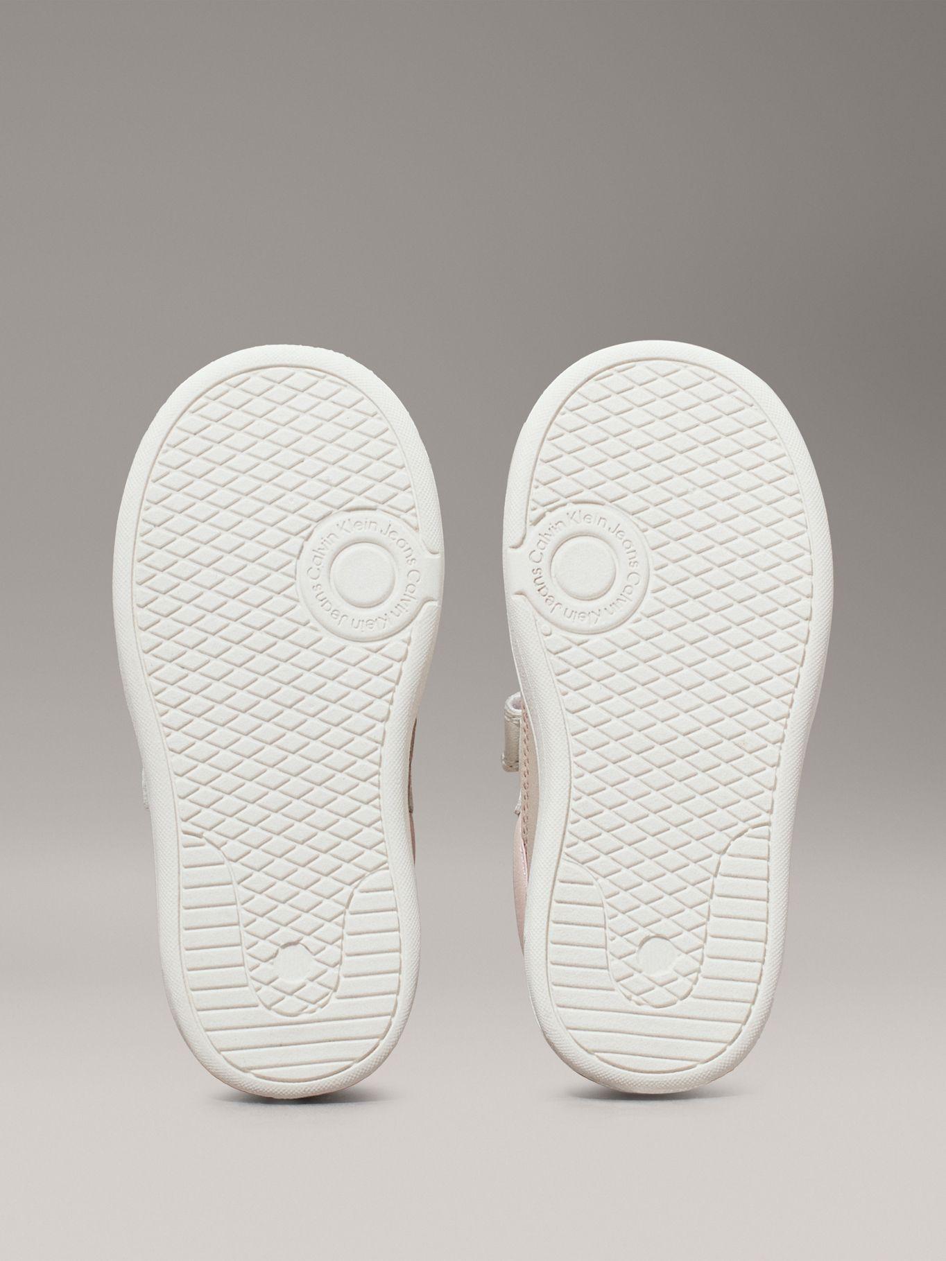 Zapatillas Niña Low Cut Lace-Up Blanco Calvin Klein-3